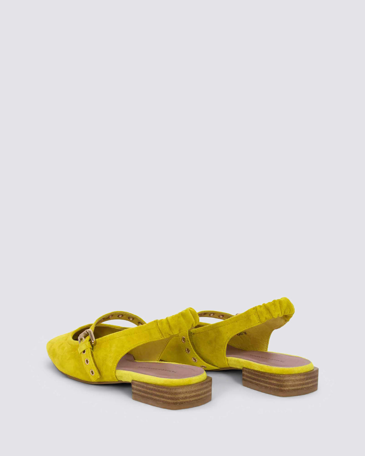 BLAST FLATS YELLOW SUEDE