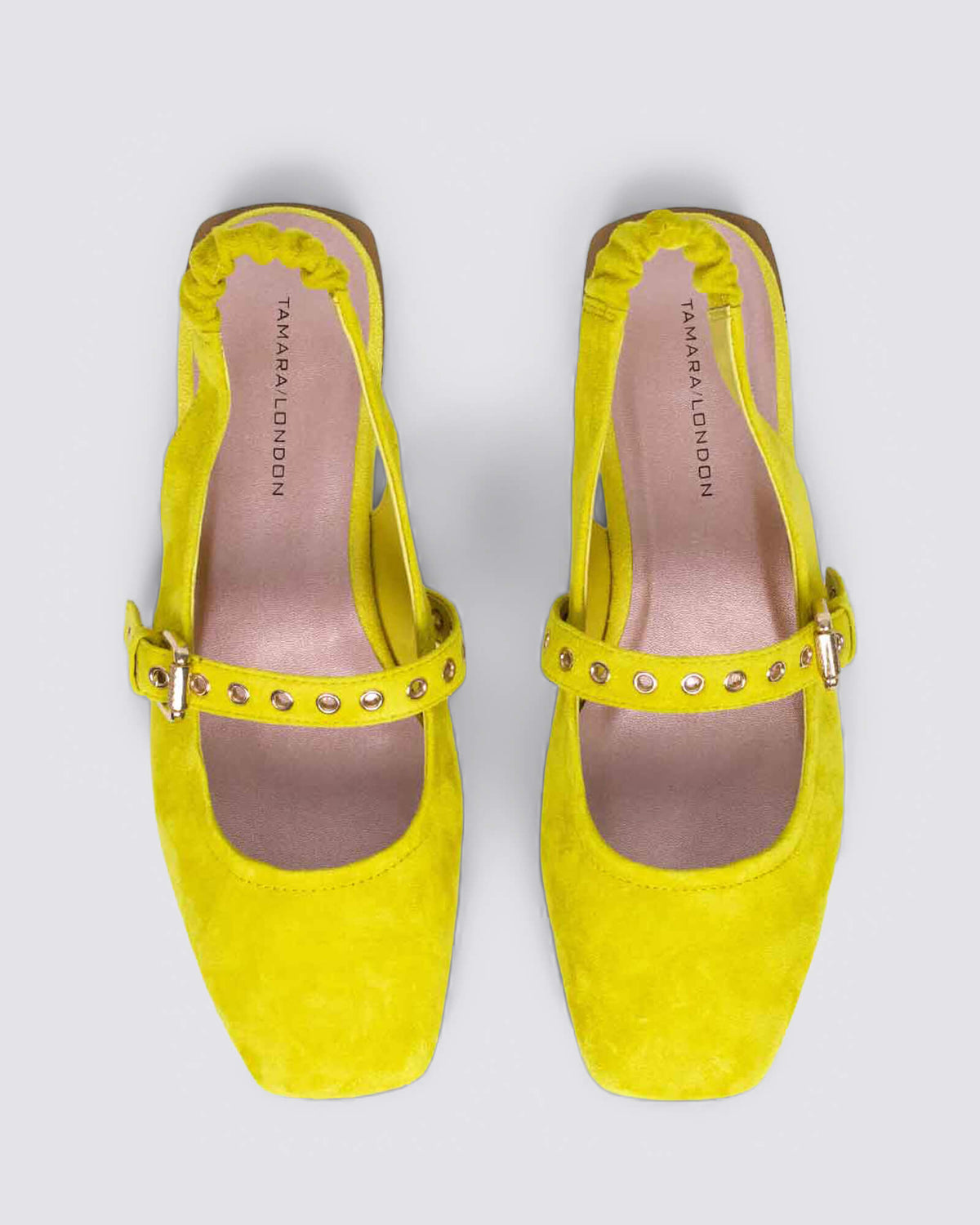 BLAST FLATS YELLOW SUEDE