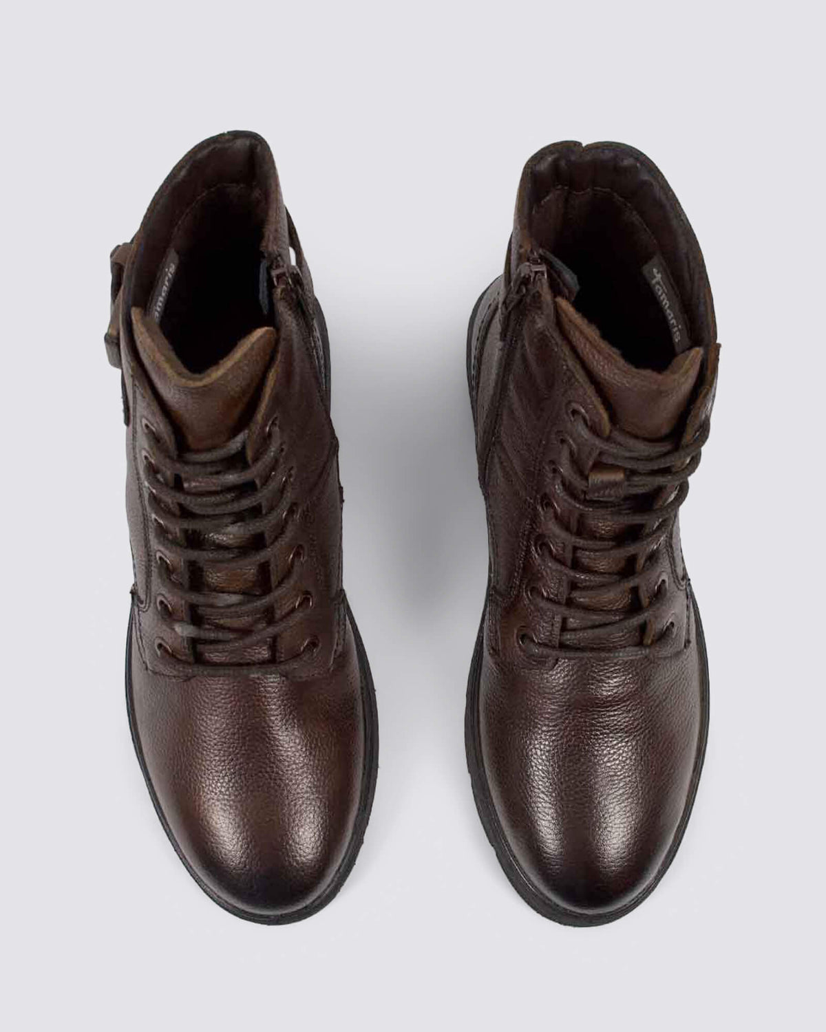 25216 LACE UP BOOTS MOCCA