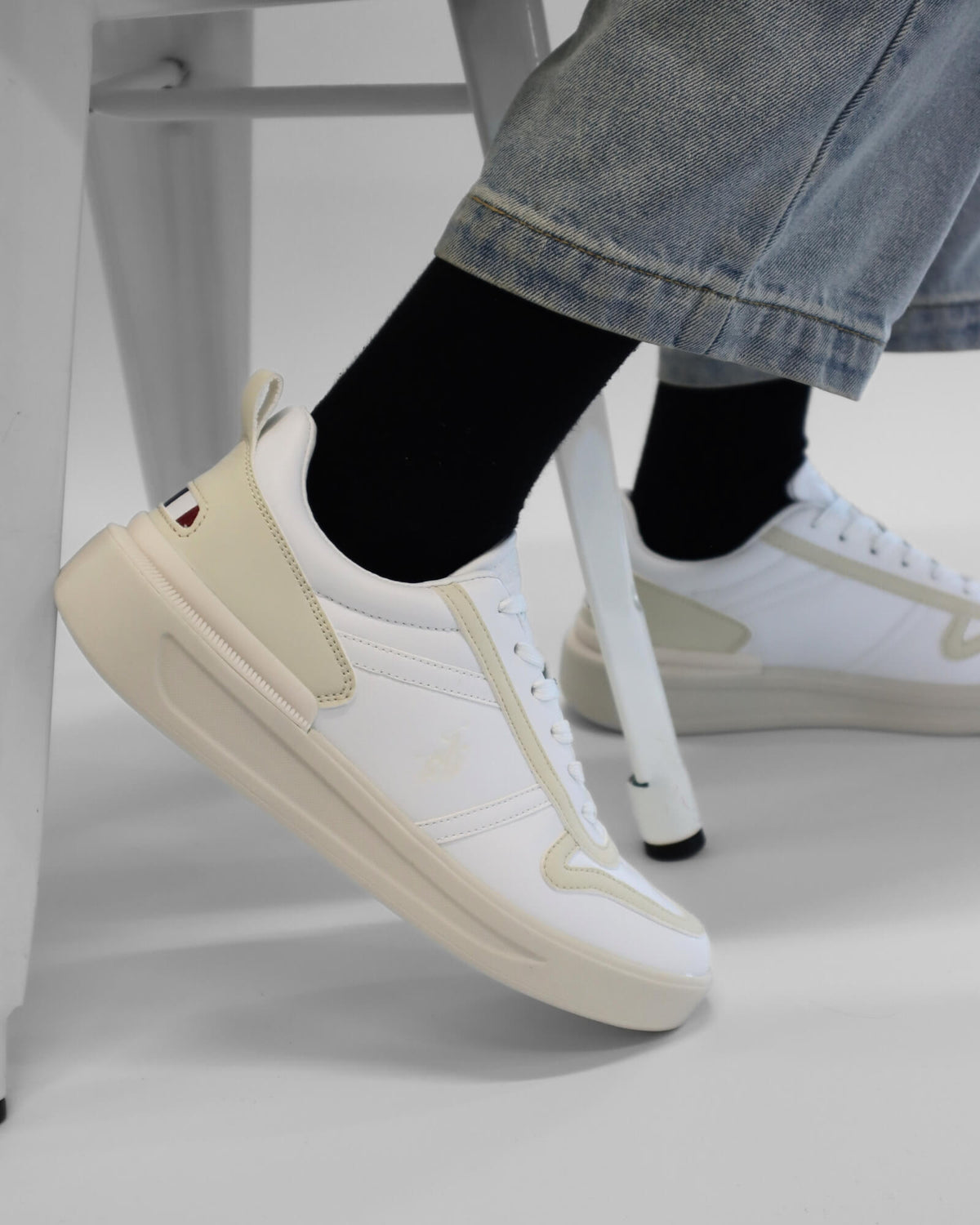 NATE MENS SNEAKERS WHITE