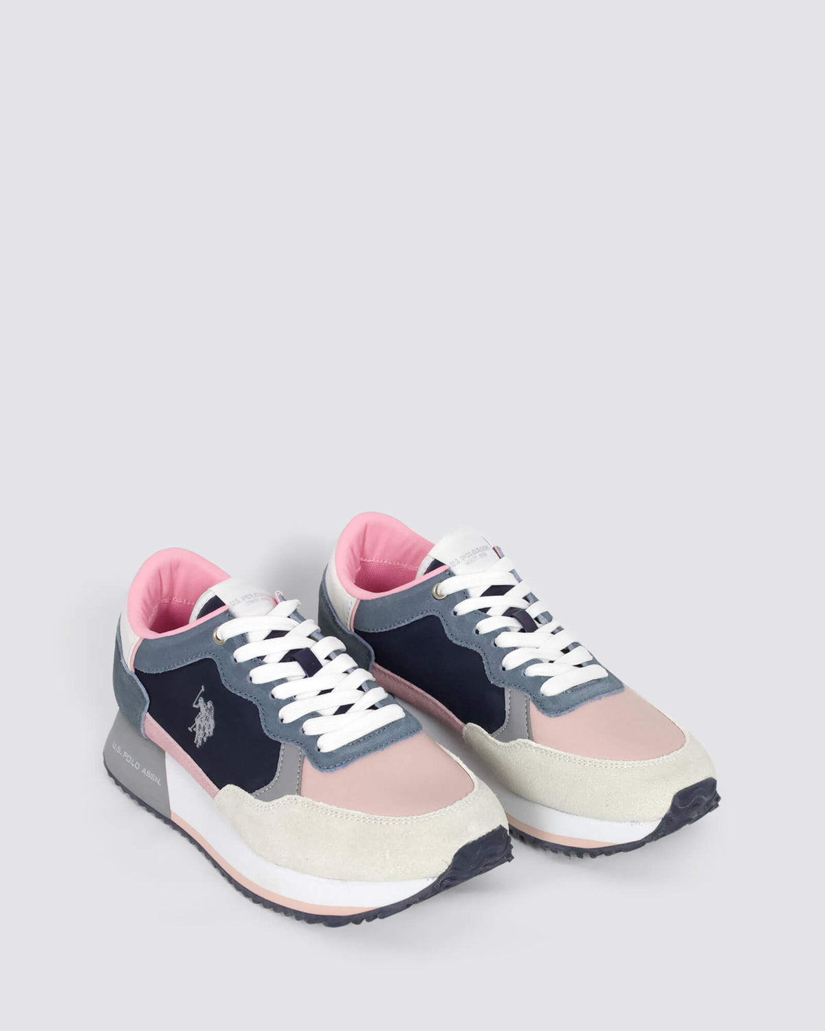SACHA WOMENS SNEAKERS BLUE/PINK