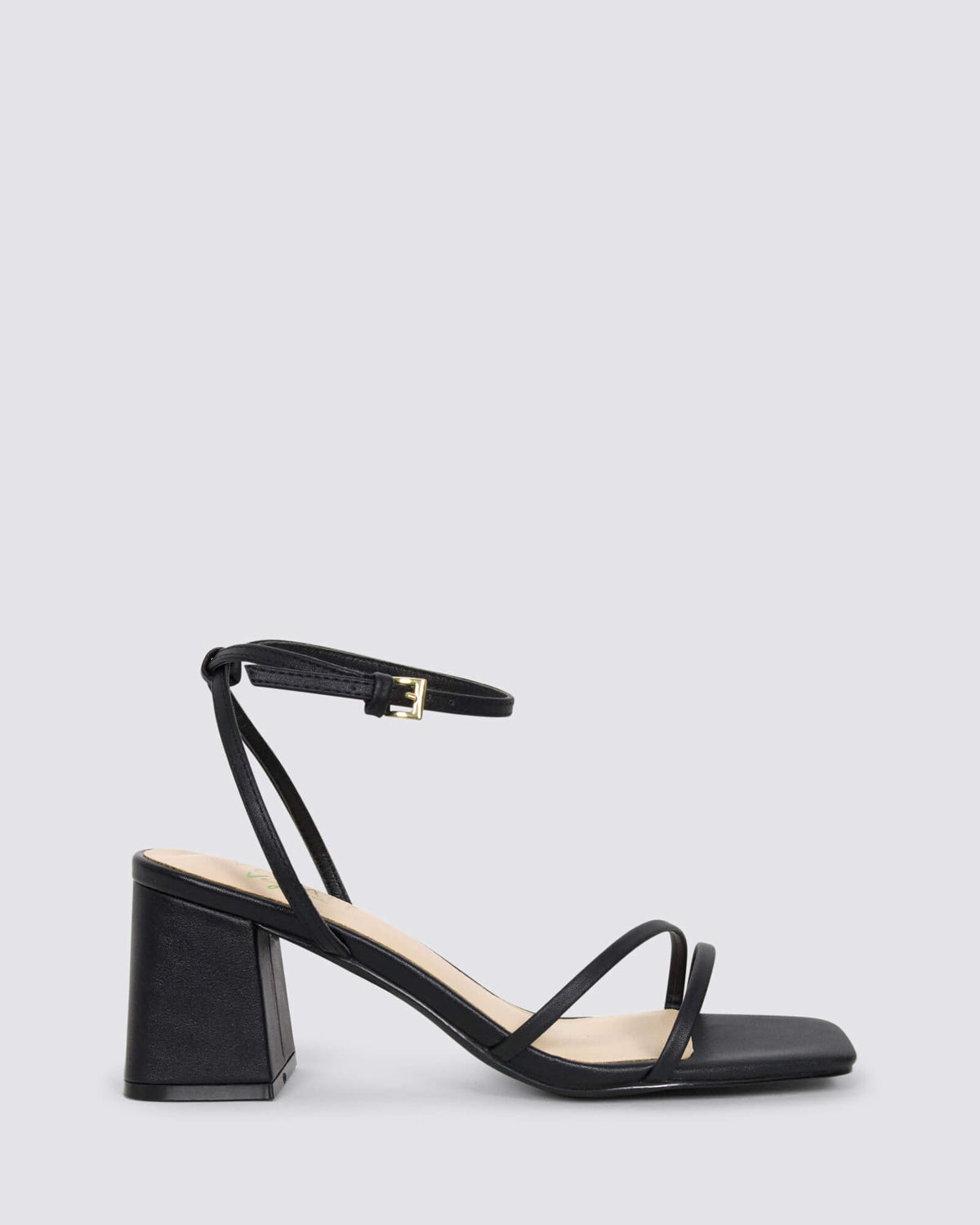 STEVIE BLOCK HEELS BLACK