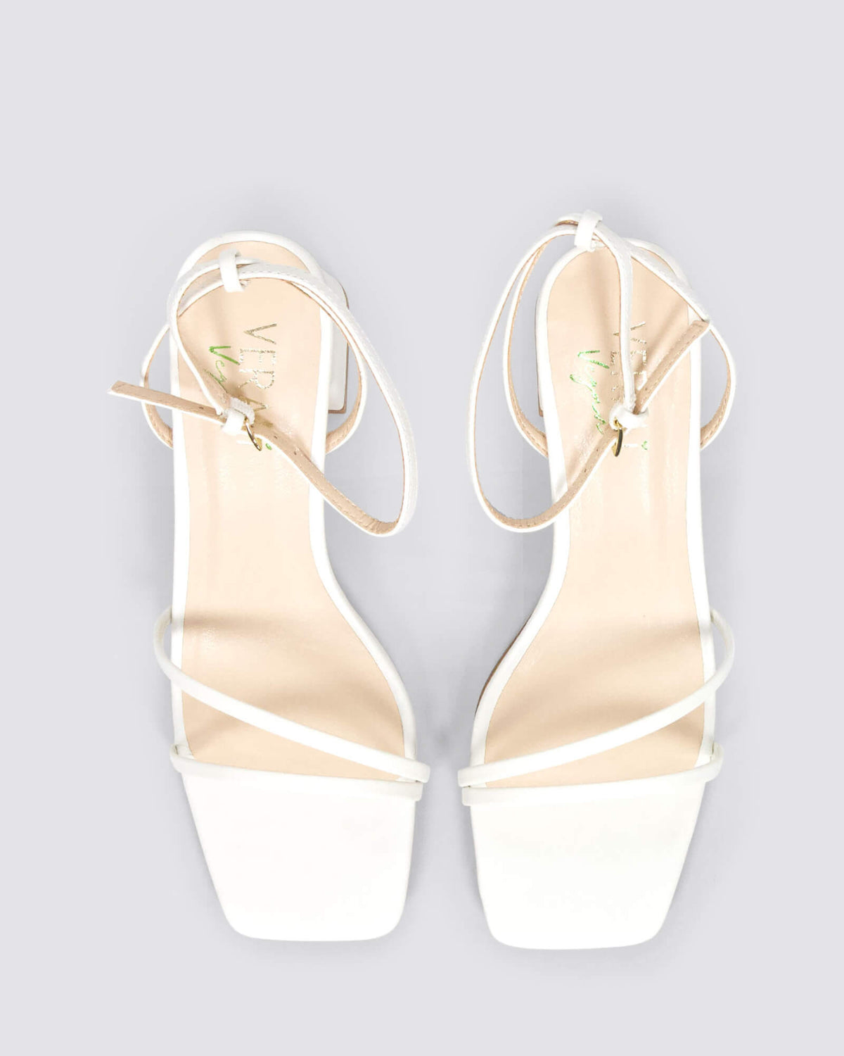 STEVIE BLOCK HEELS CHALK