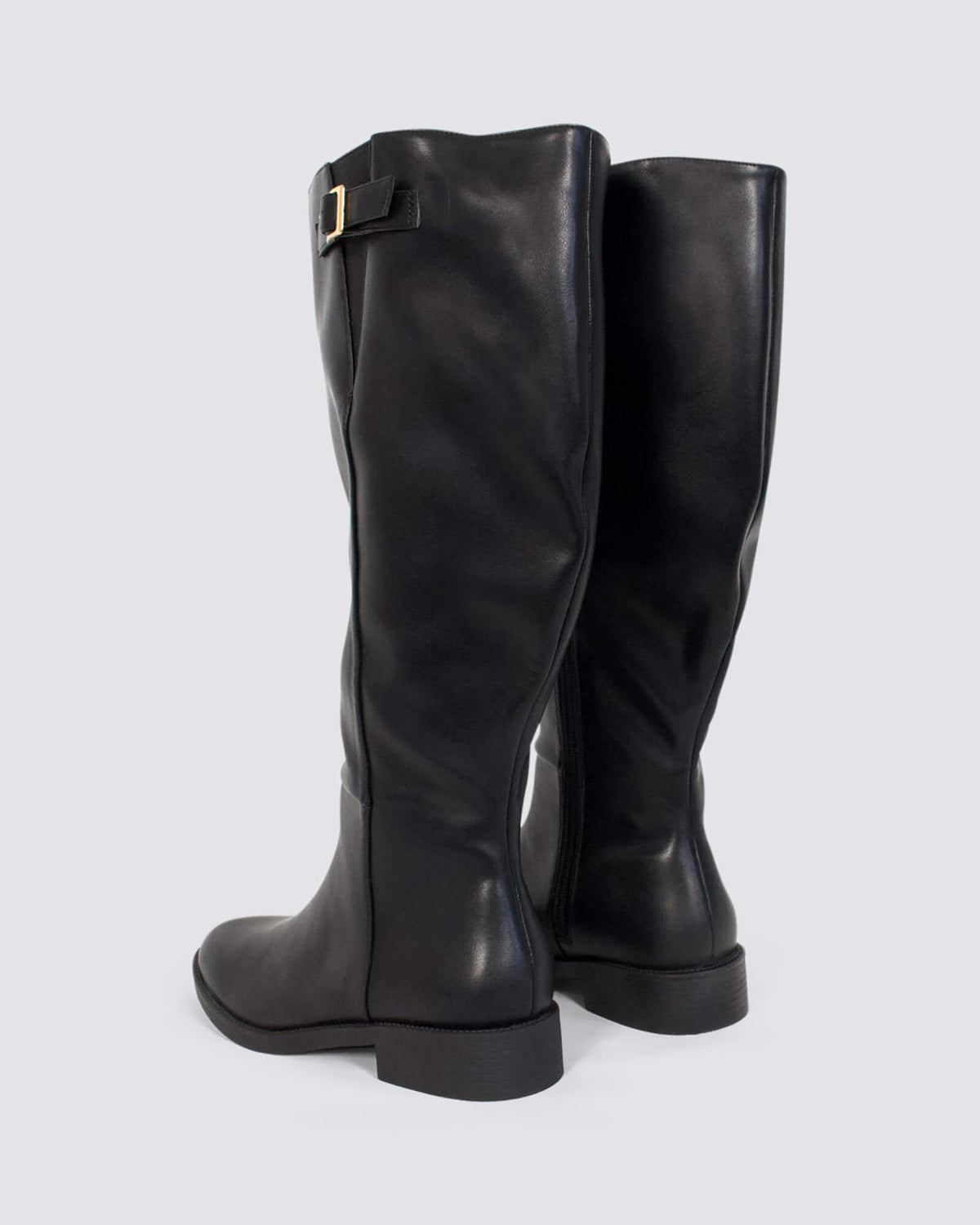 GARFIELD KNEE HIGH WIDE CALF BLACK