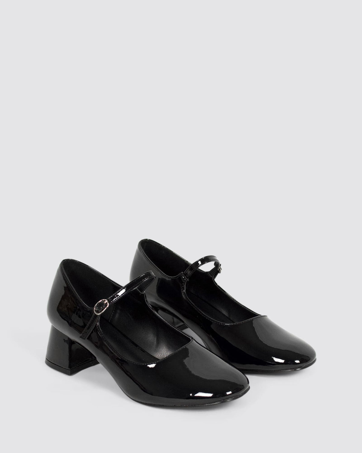 KENNA MARY JANES BLACK PATENT