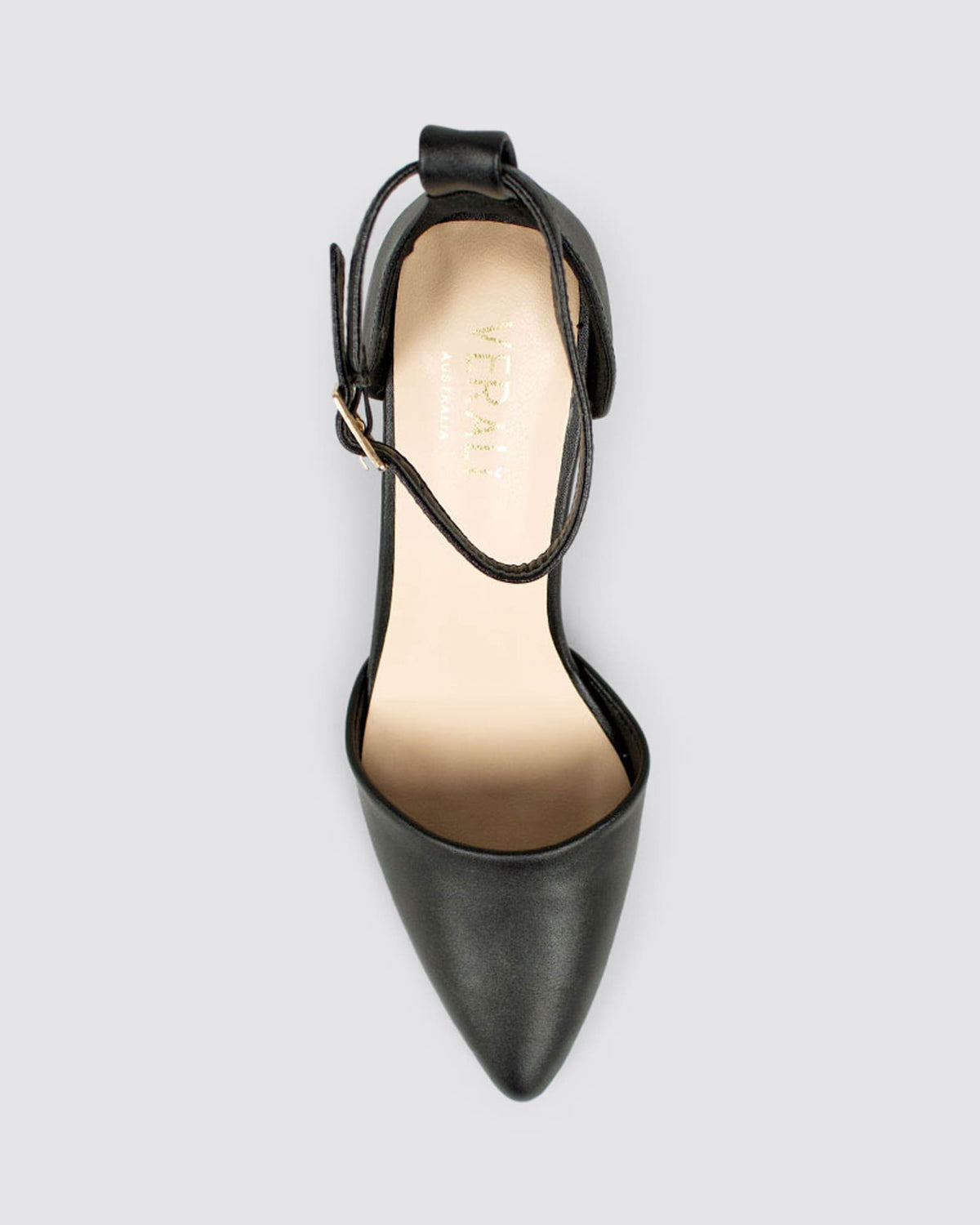 KITRA HEELS BLACK SMOOTH