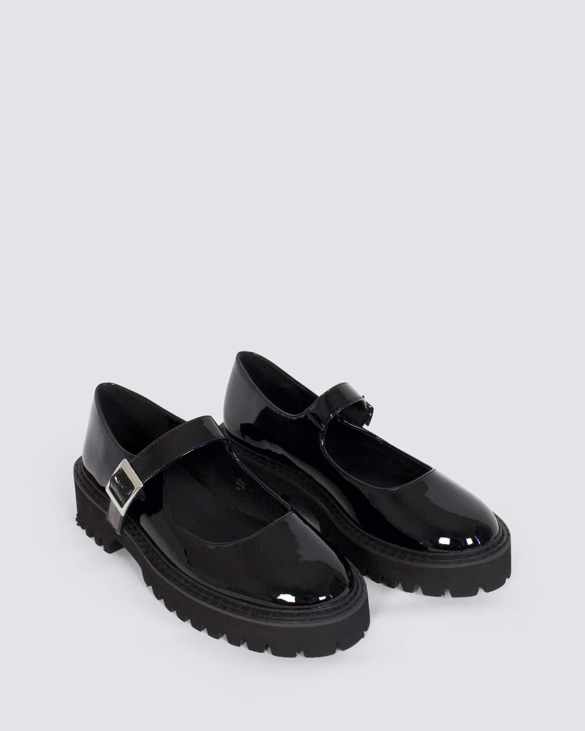 NERO MARY JANE LOAFERS BLACK PATENT