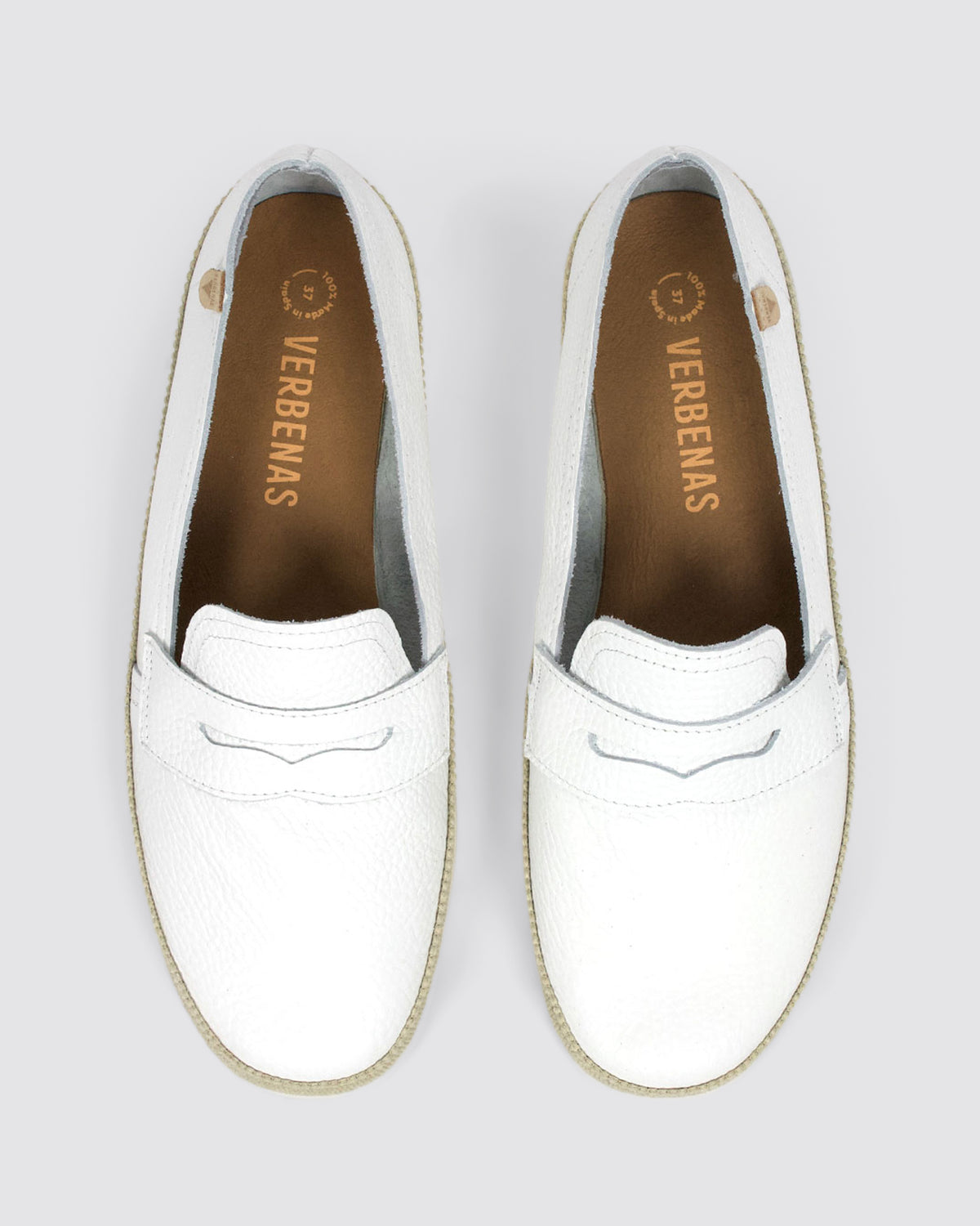 THALIA WEDGE LOAFERS WHITE