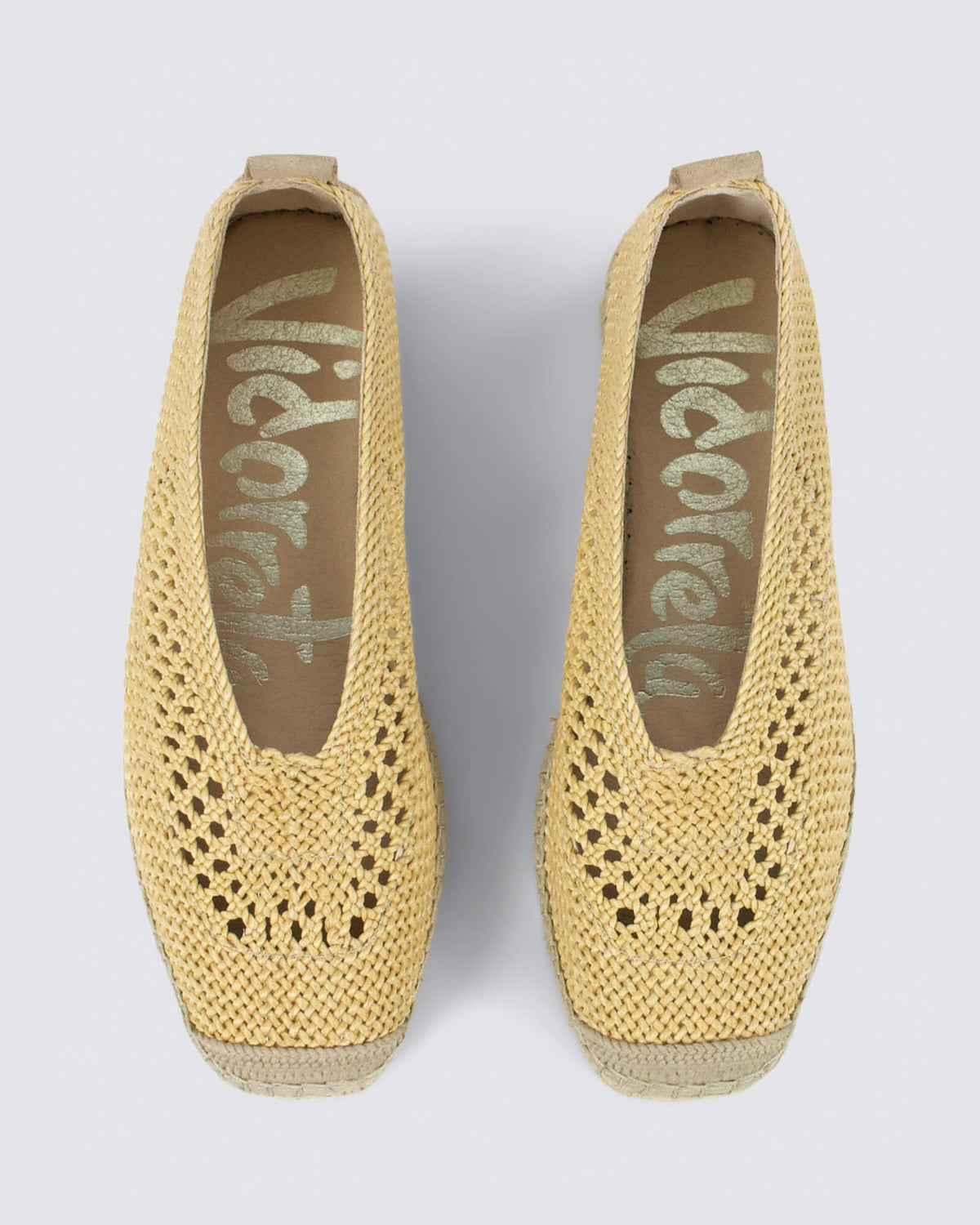 VI-32400 ESPADRILLE FLATS NATURAL
