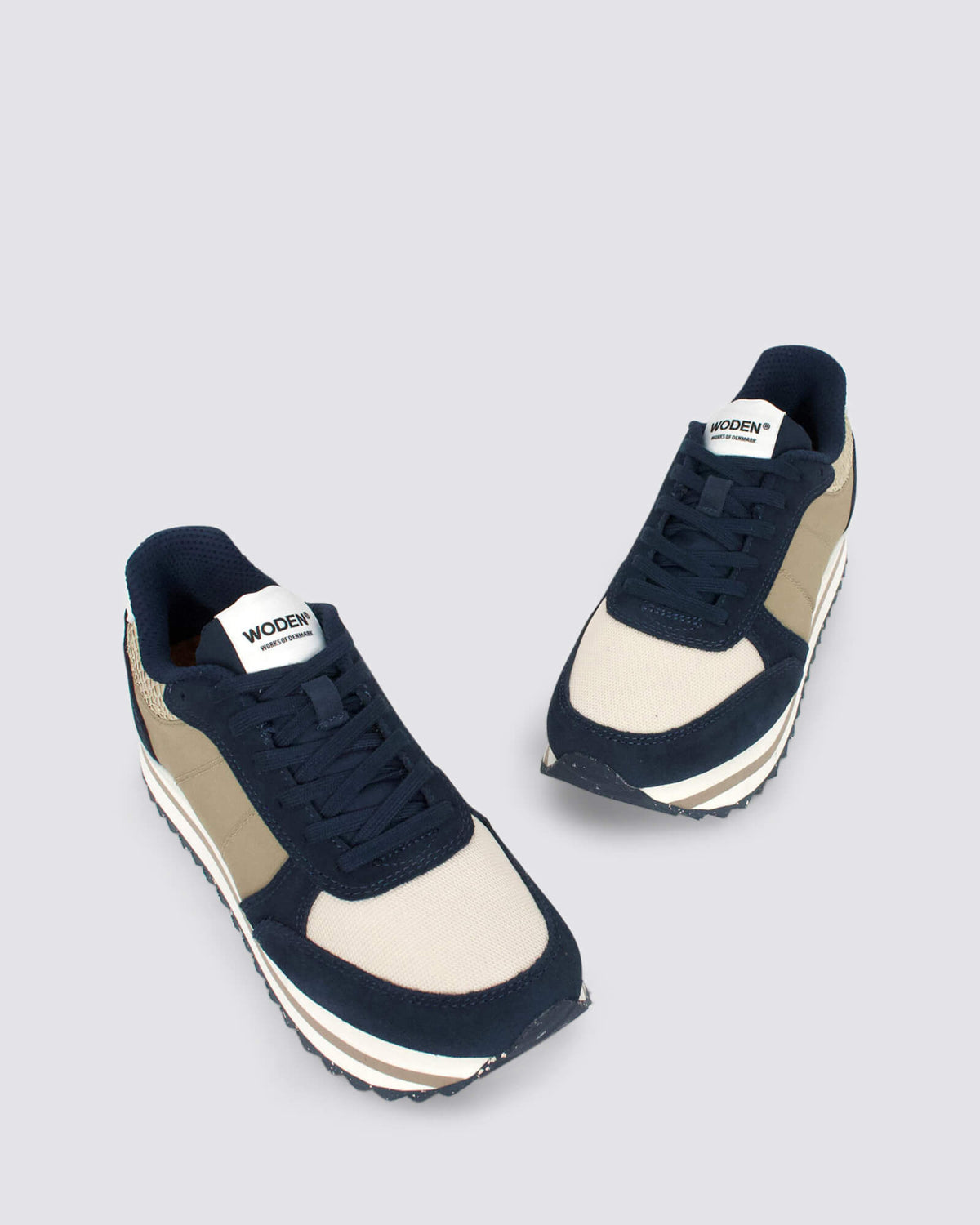 RONJA PLATEAU PLATFORM SNEAKERS NAVY MULTI