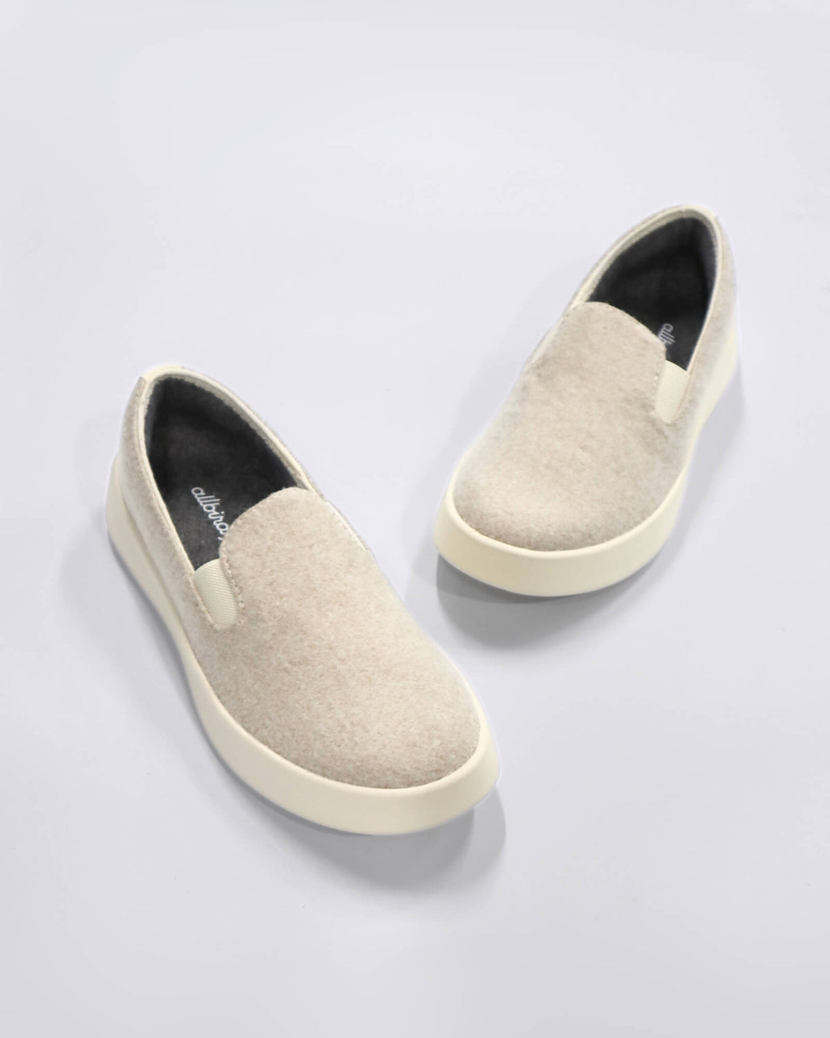 WOMENS WOOL CRUISER SLIP ON RUGGED BEIGE