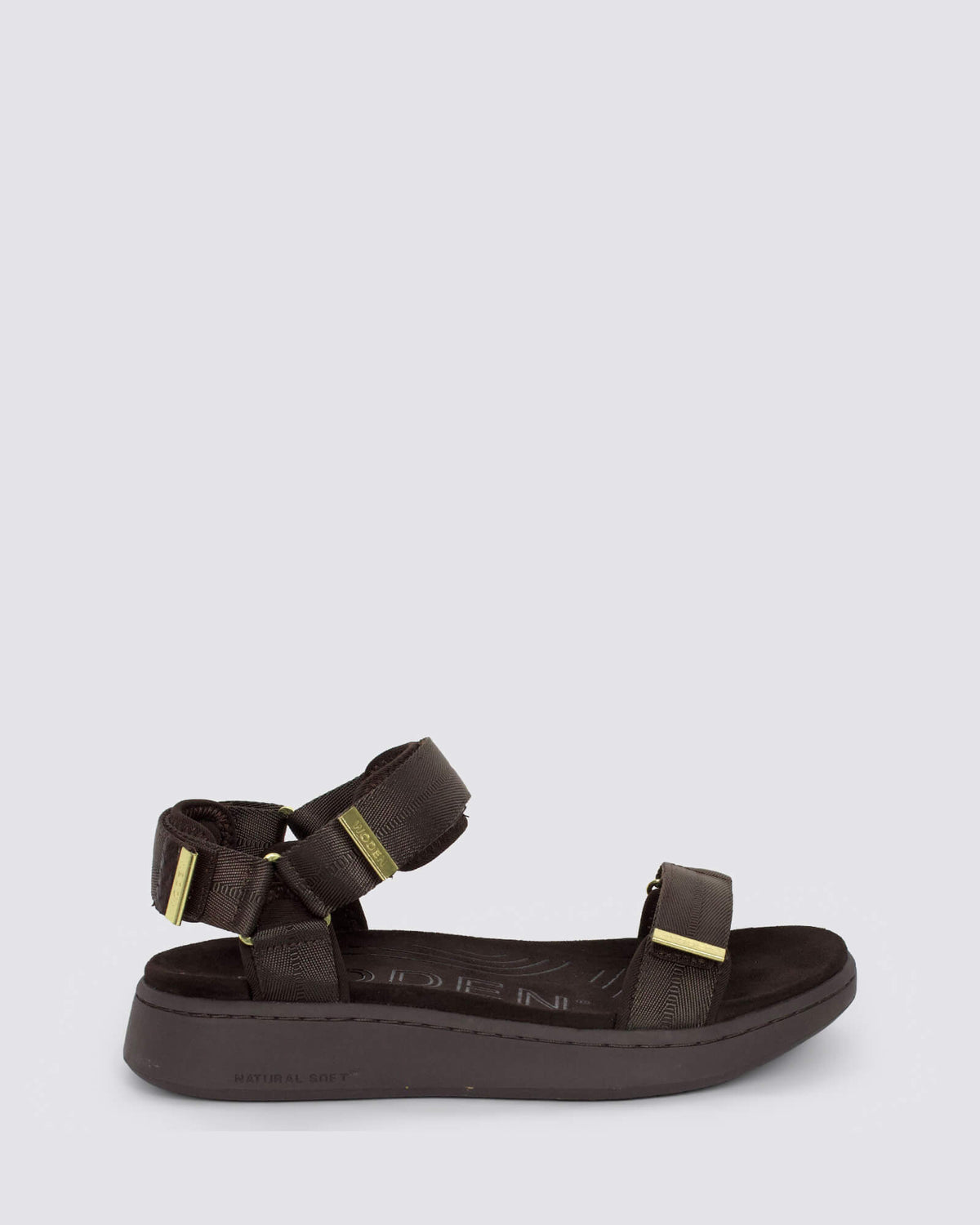 LINE SANDALS CHOCOLATE