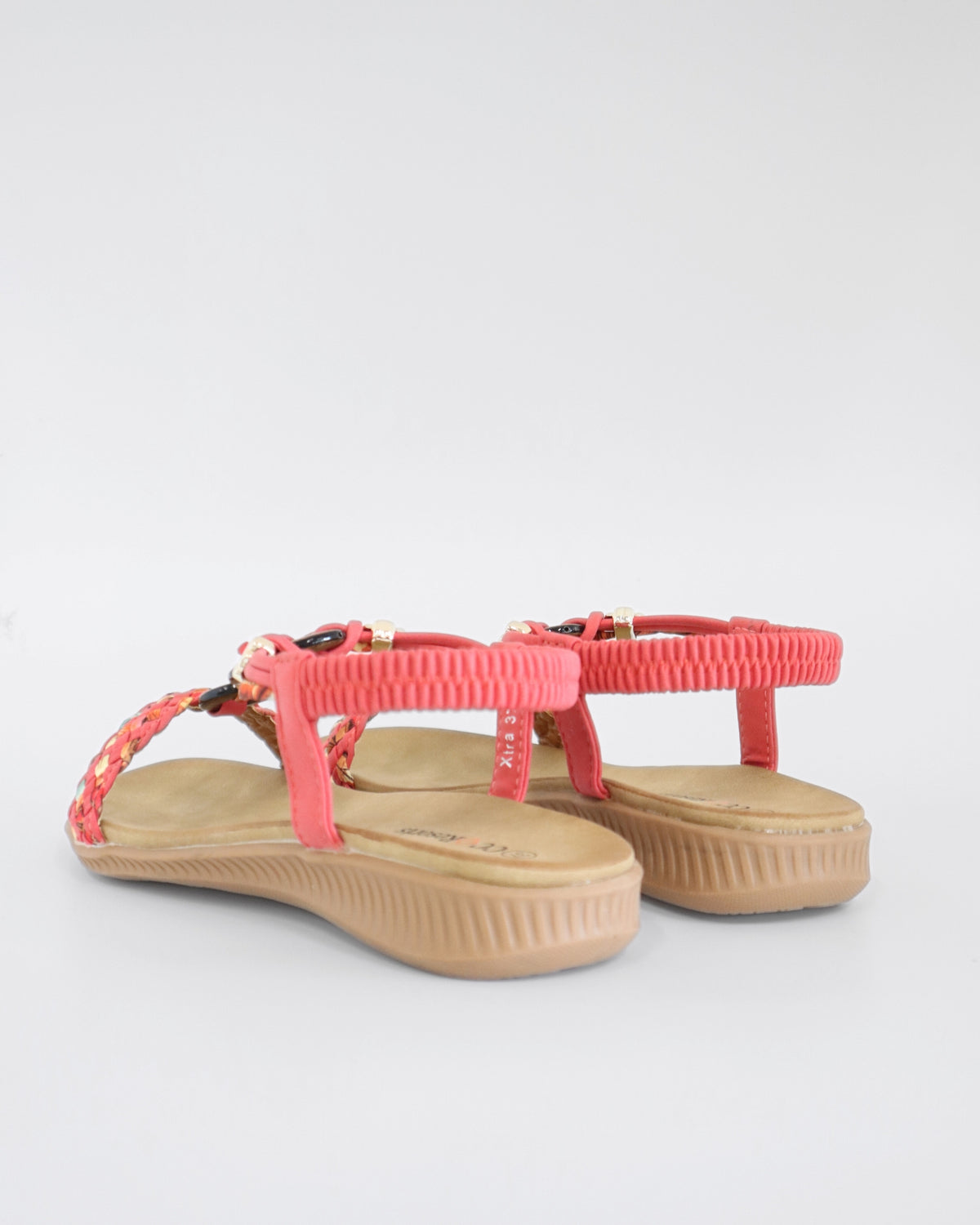 XTRA SANDALS RED MULTI