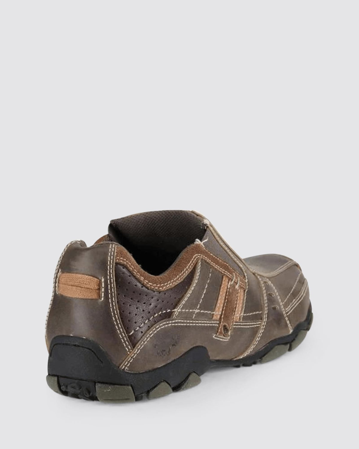 BECKER SLIP ON SNEAKERS SMOKEY LEATHER