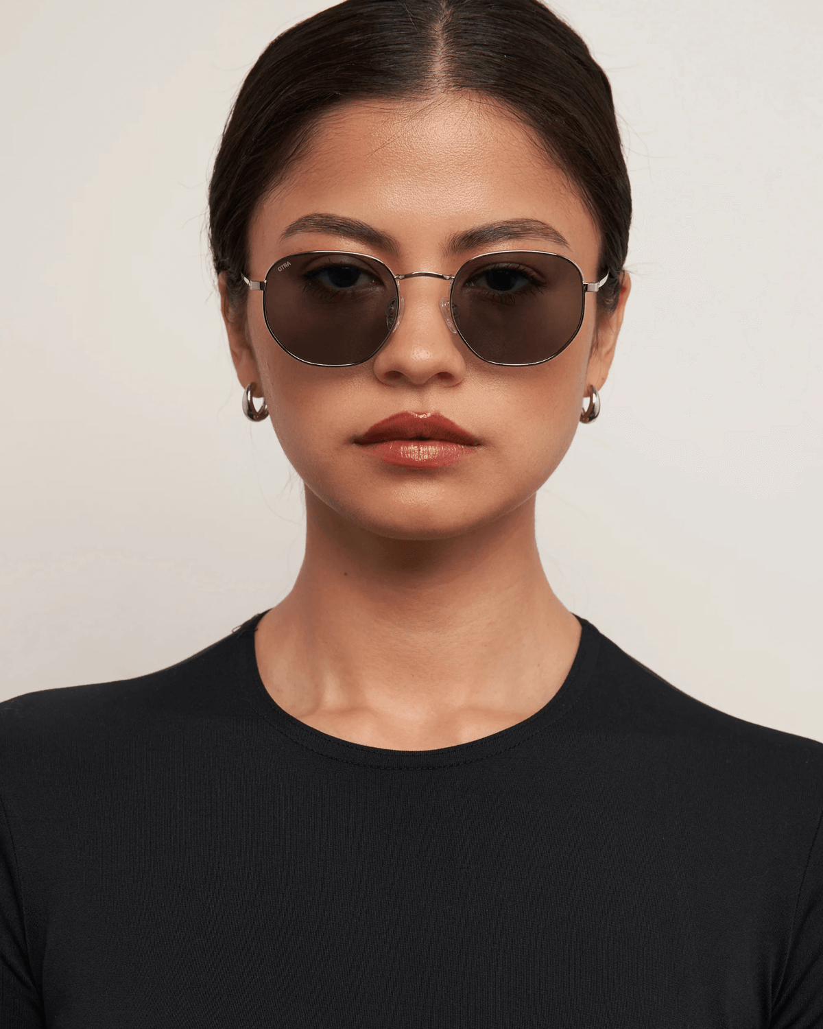 BOWIE SUNGLASSES SILVER/SMOKE