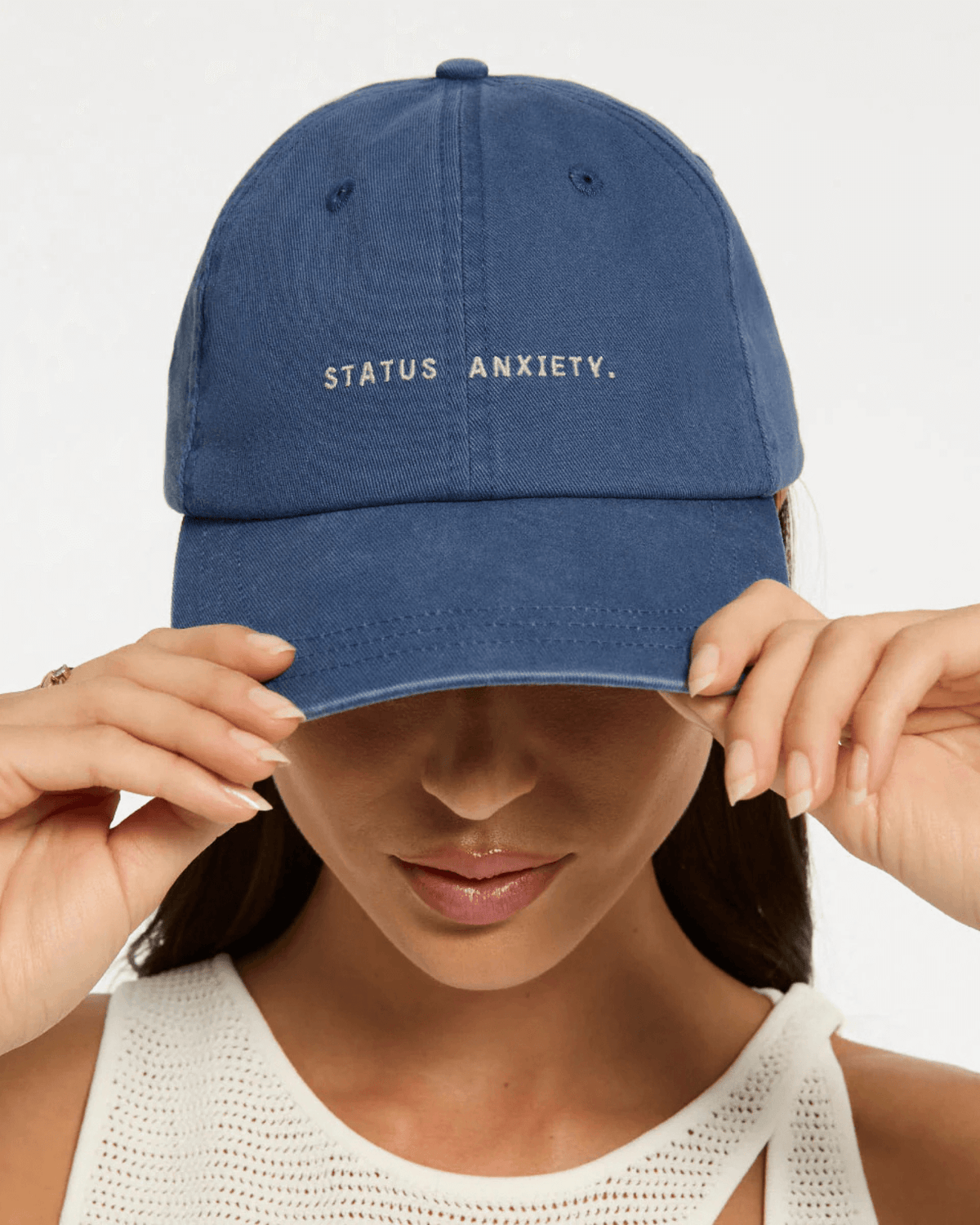 STATUS ANXIETY CAP FRENCH BLUE