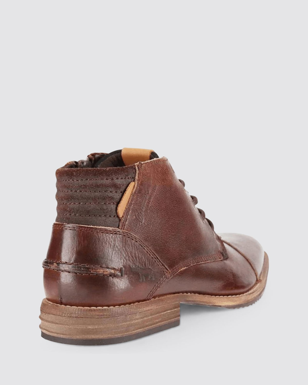 CHAMBERS BOOTS DARK BROWN LEATHER
