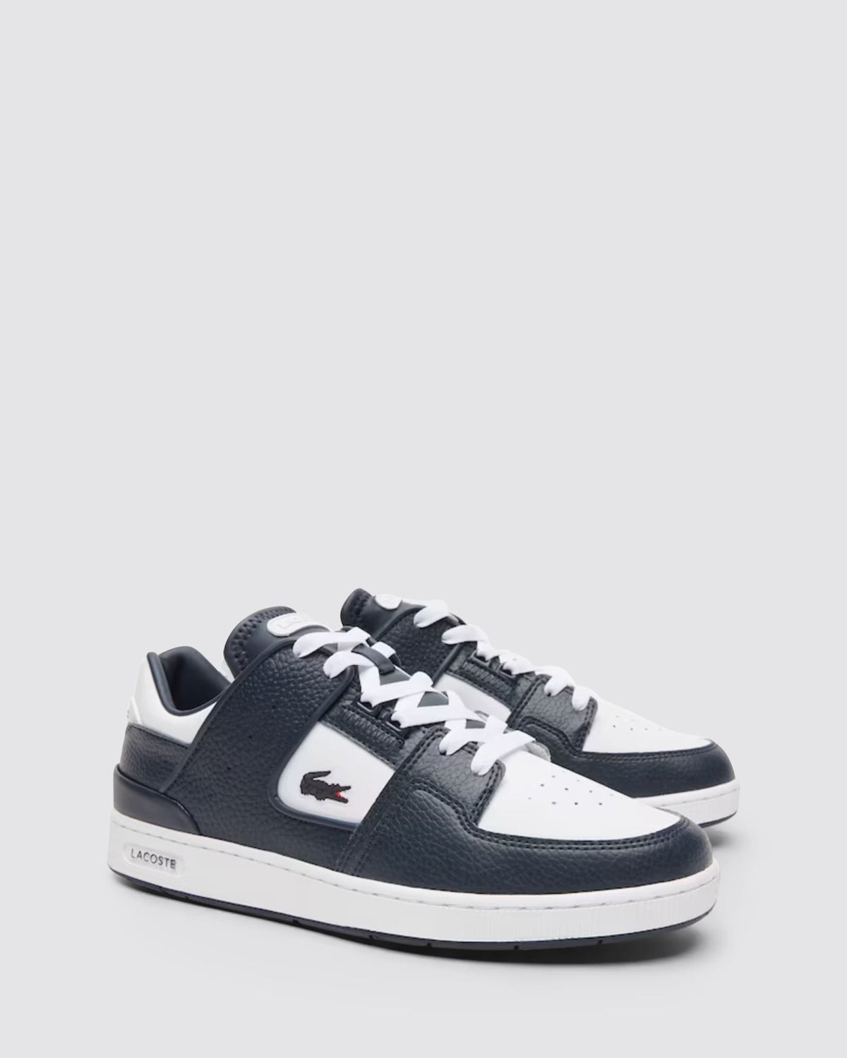 COURT CAGE 123 SNEAKERS WHITE/NAVY LEATHER