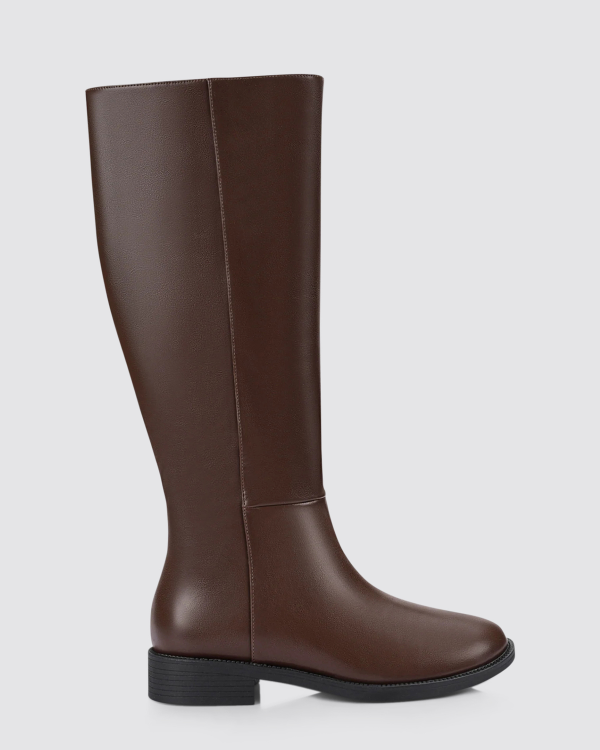 GABE KNEE HIGH BOOTS CHOCOLATE BROWN