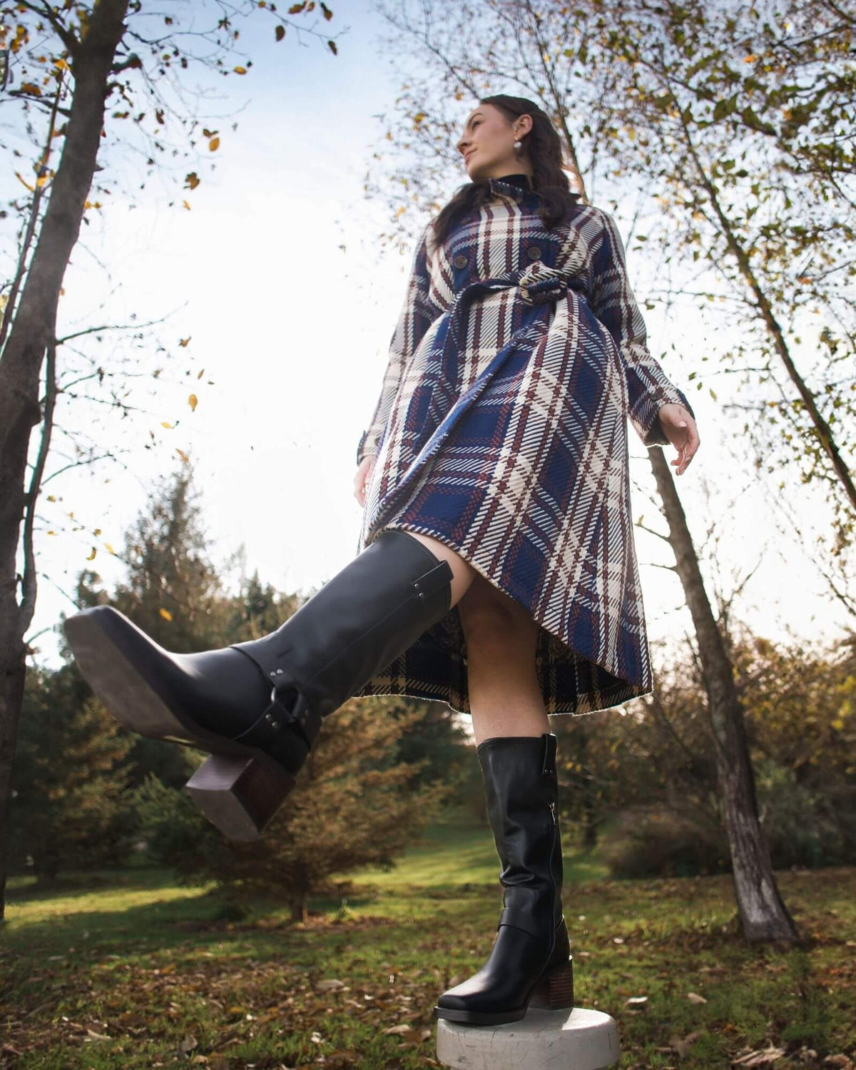 GOTO MOTO BOOTS BLACK LEATHER