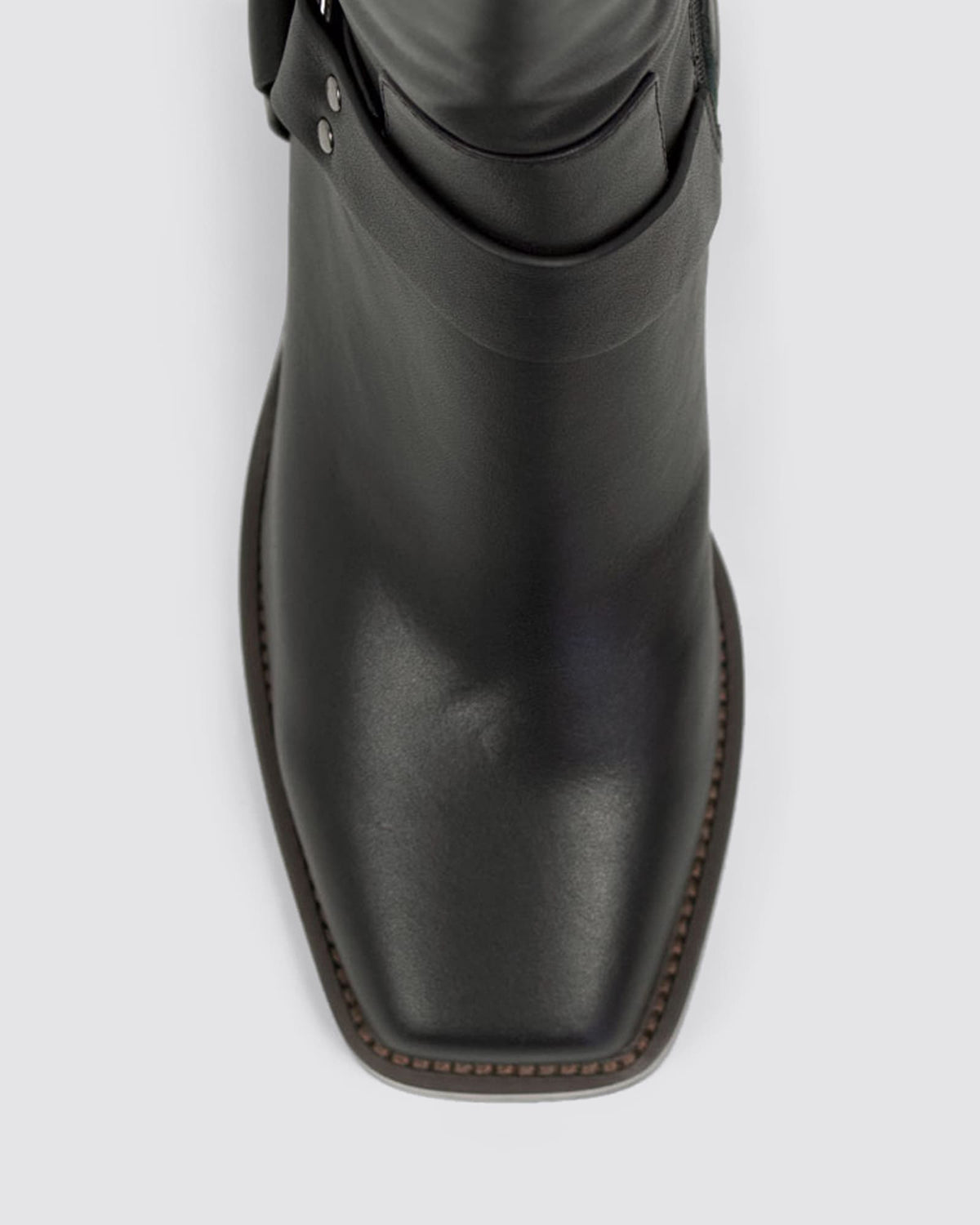 GOTO MOTO BOOTS BLACK LEATHER