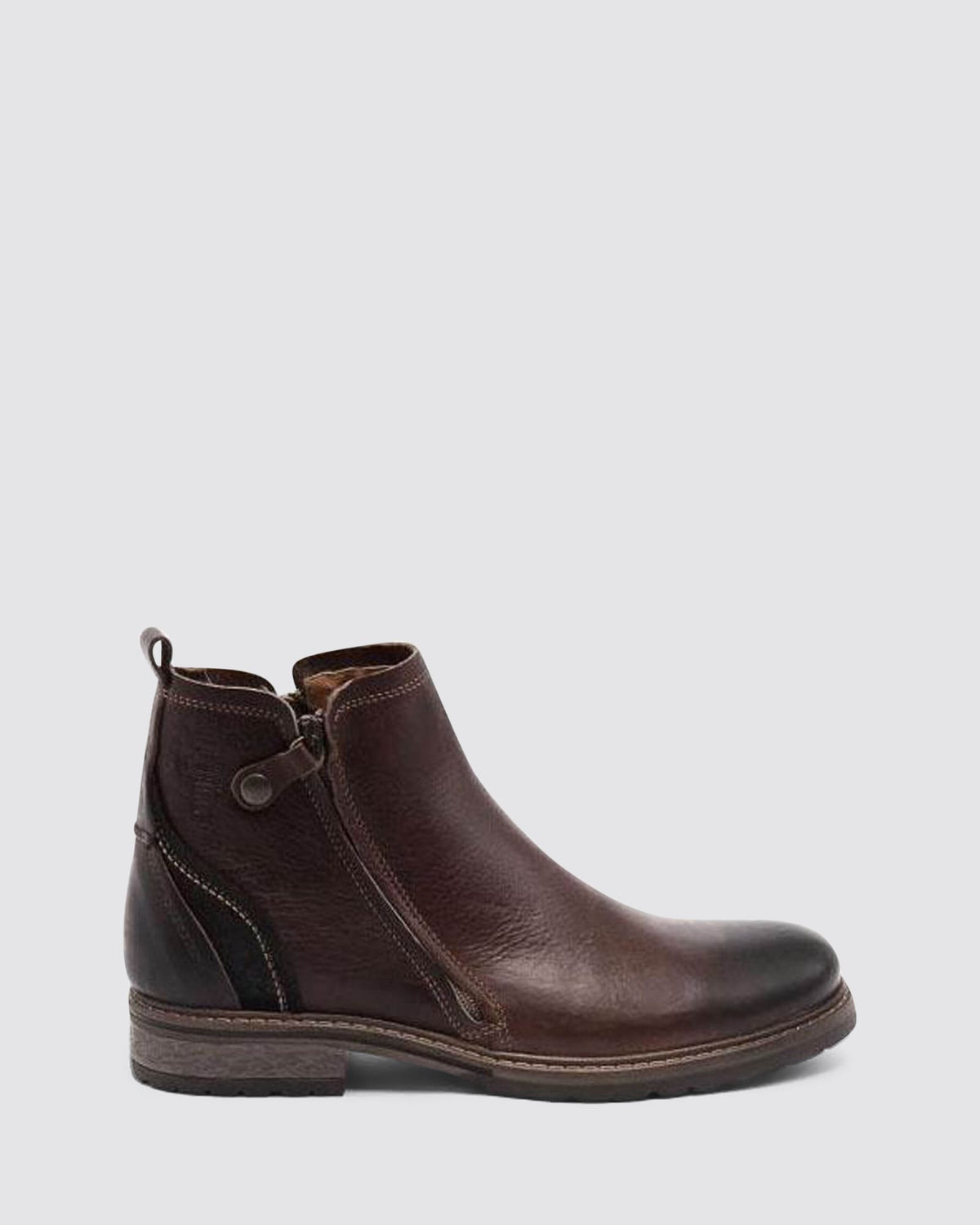 HUNTER BOOTS DARK BROWN LEATHER