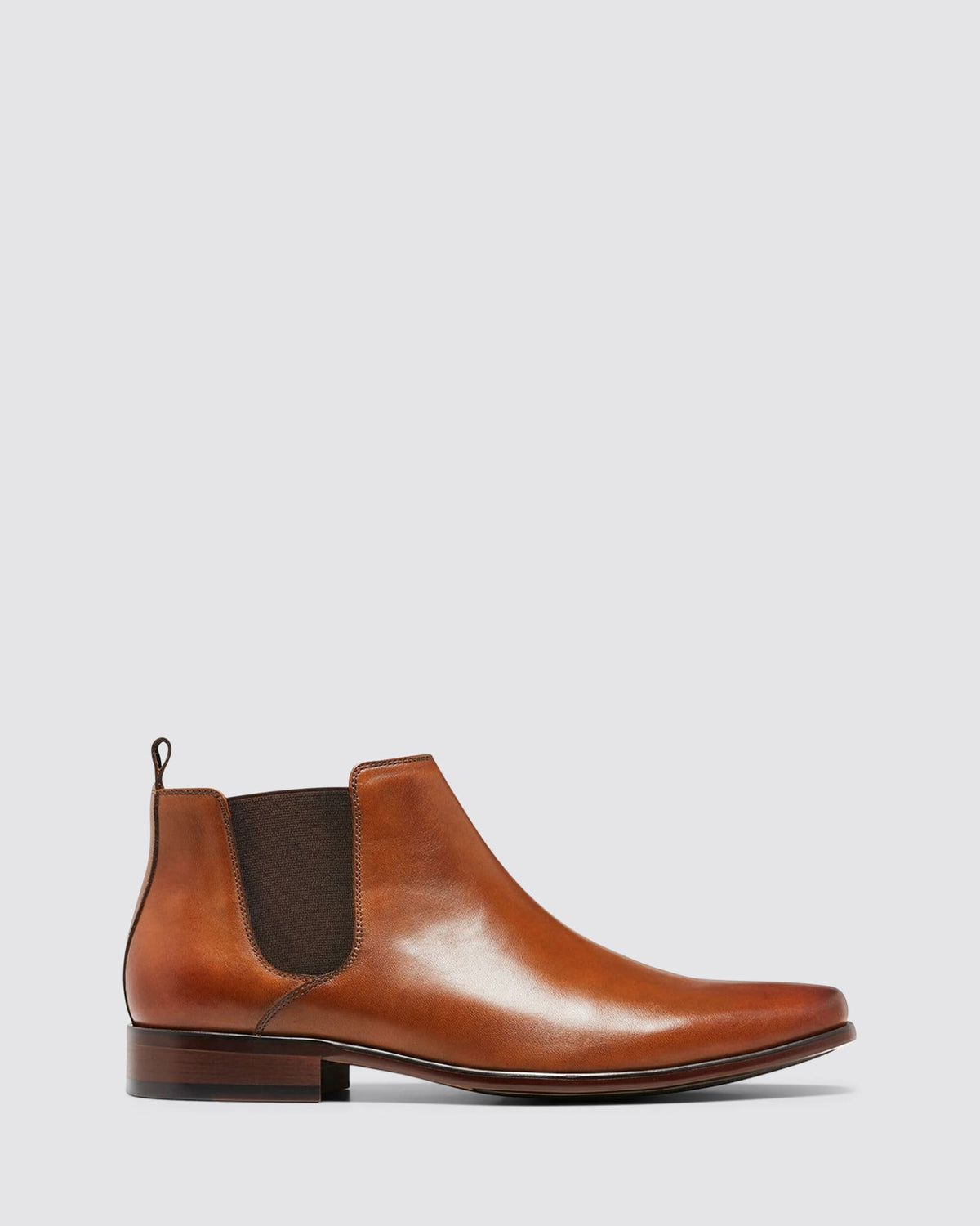KICK DRESS BOOTS COGNAC LEATHER