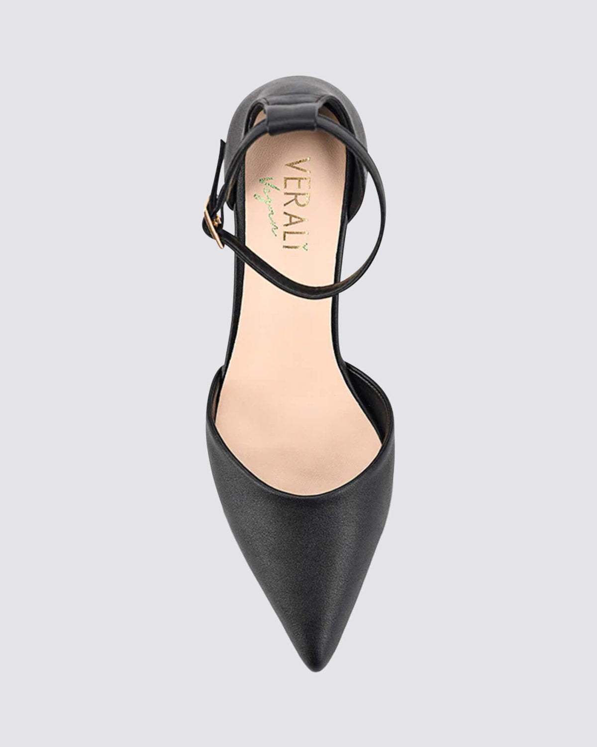 KOSTA CLOSED TOE HEELS BLACK