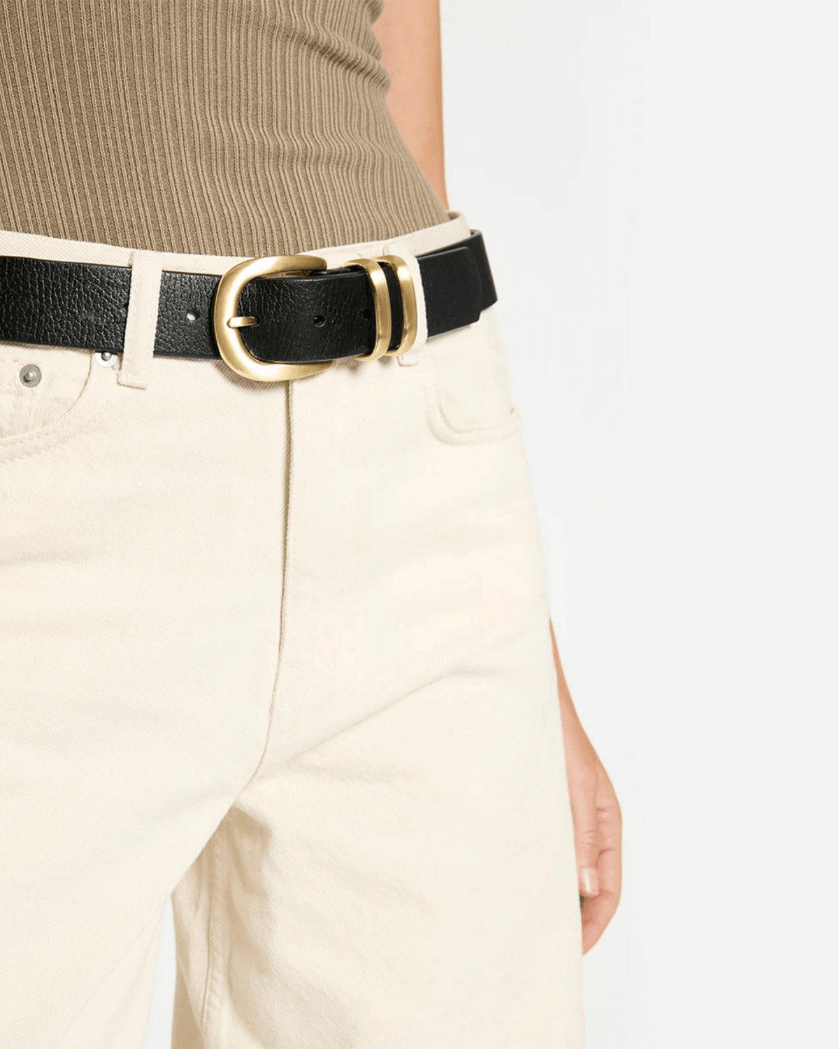 LET IT BE BELT BLACK/GOLD
