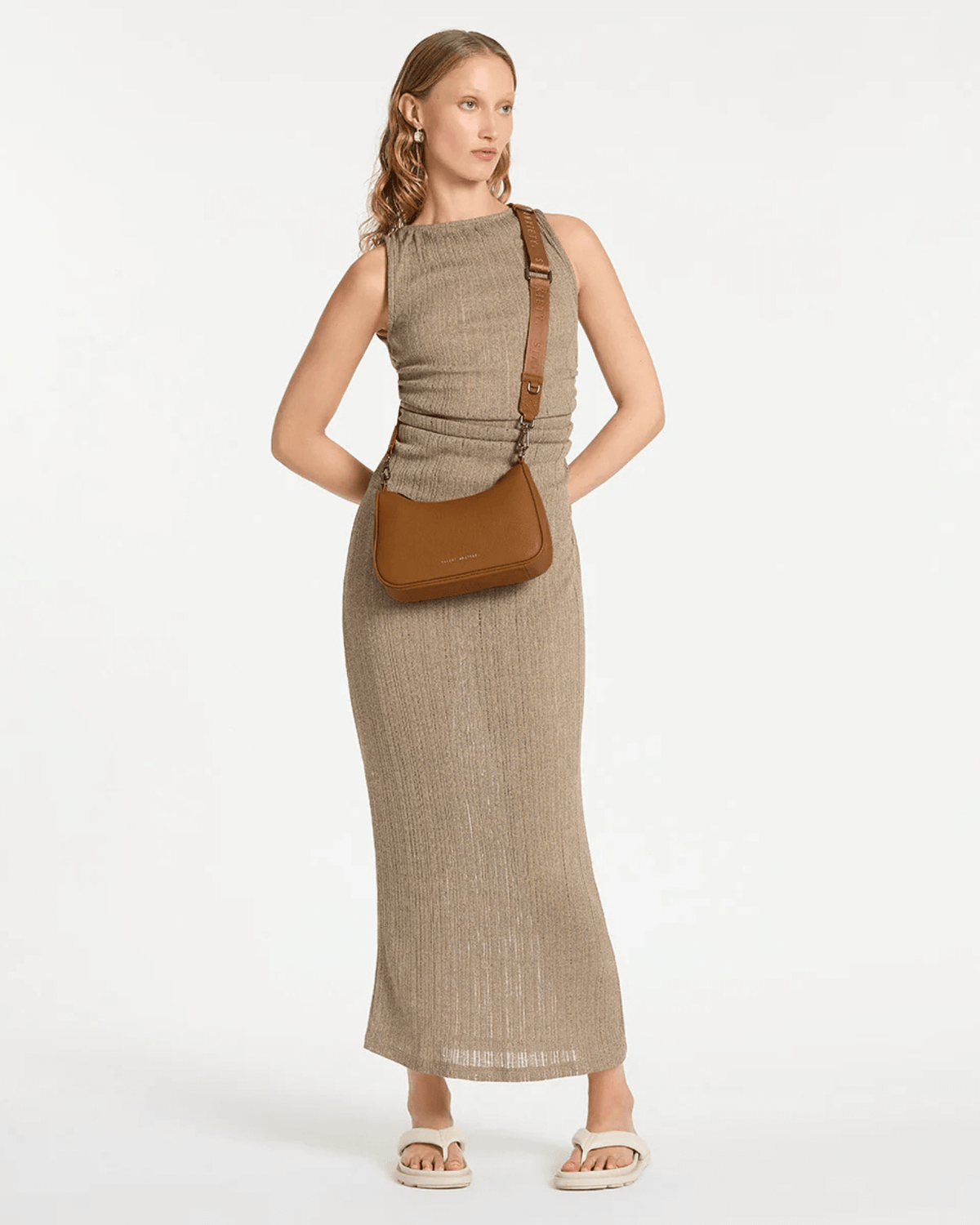 LOOK BOTH WAYS BAG CAMEL