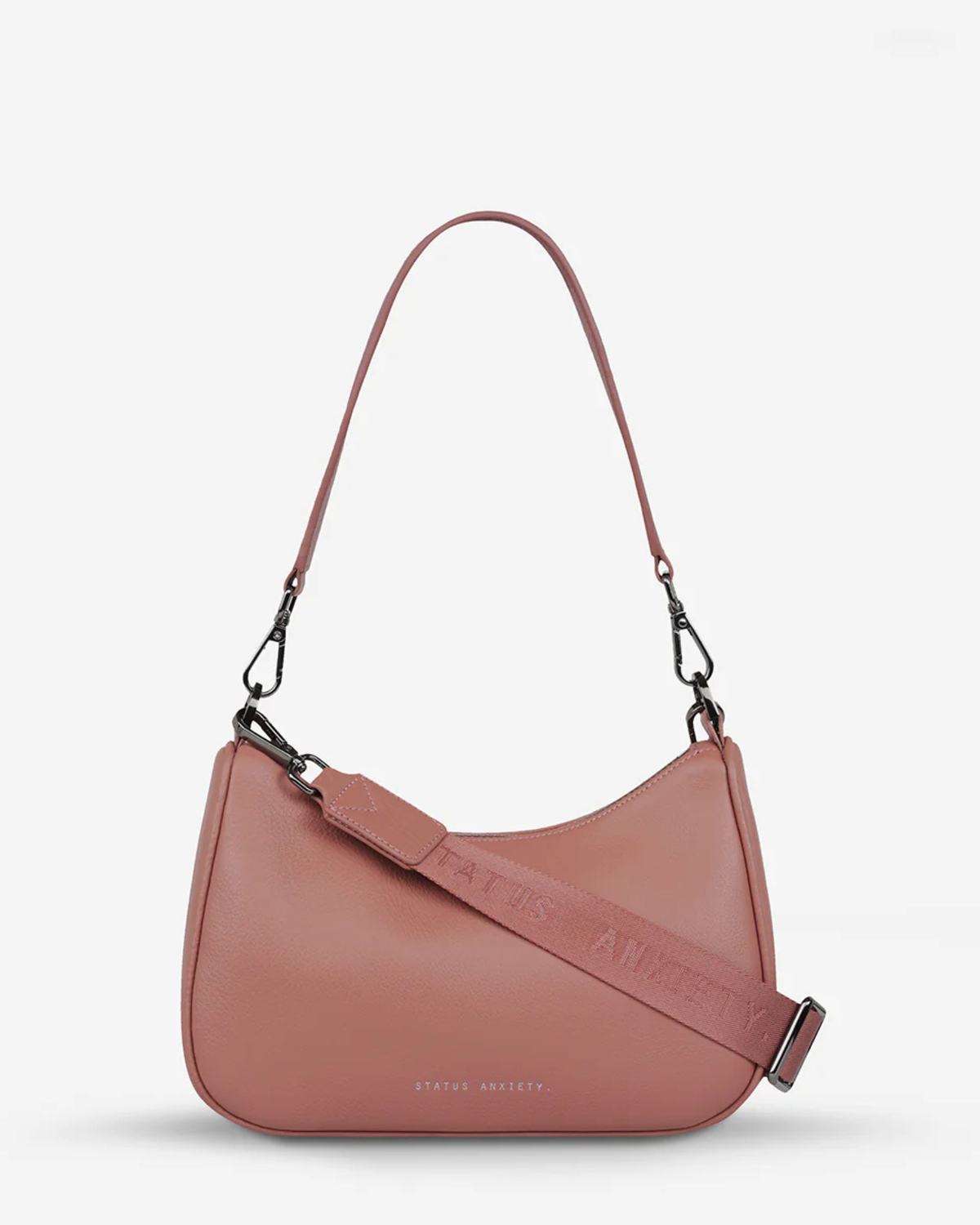 LOOK BOTH WAYS BAG DUSTY ROSE