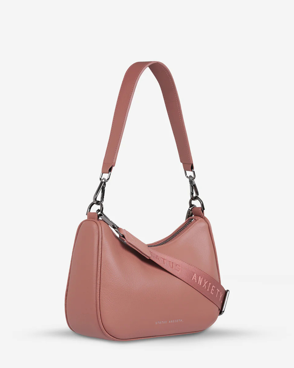 LOOK BOTH WAYS BAG DUSTY ROSE