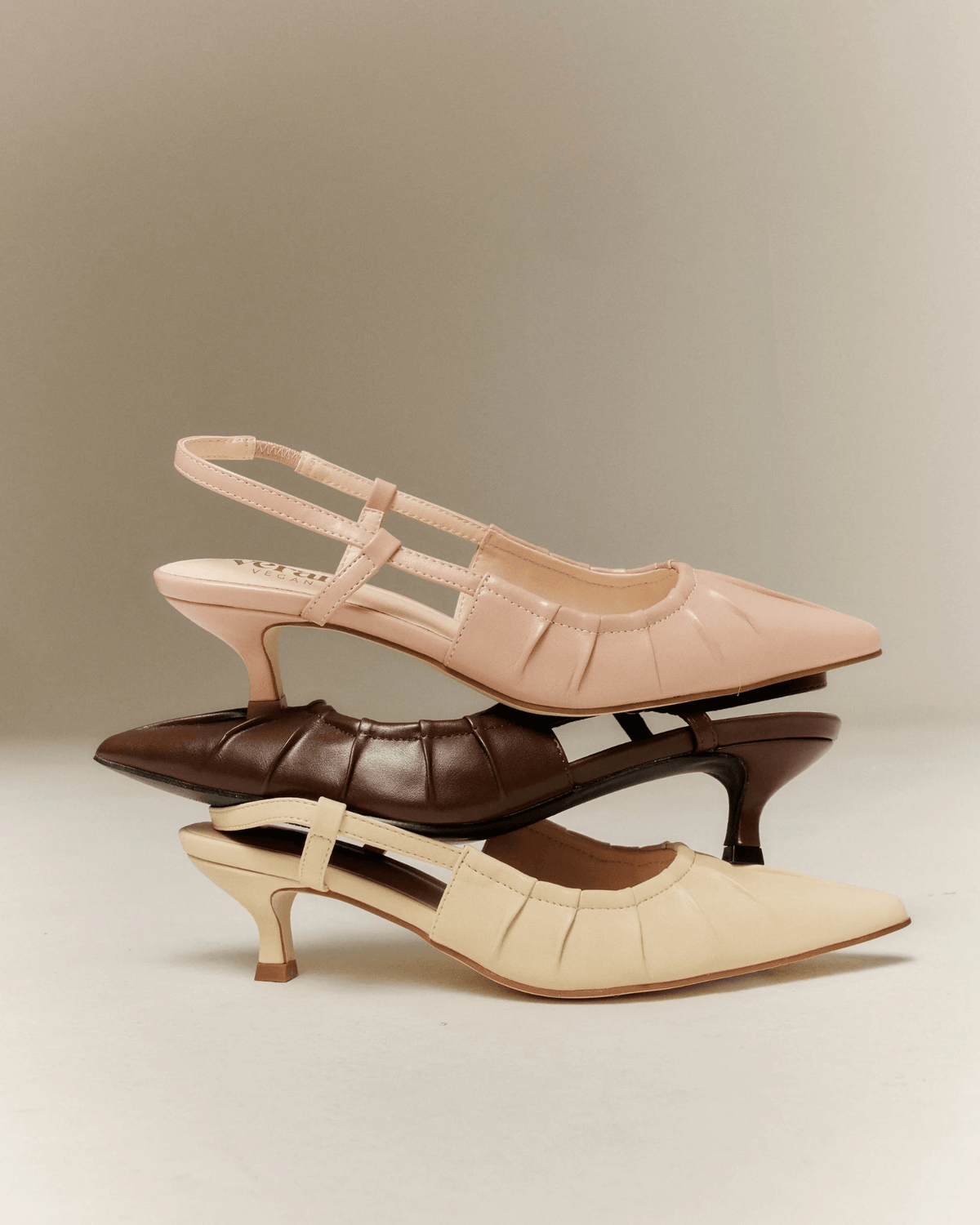 LUCIUS KITTEN HEELS DUSTY PINK