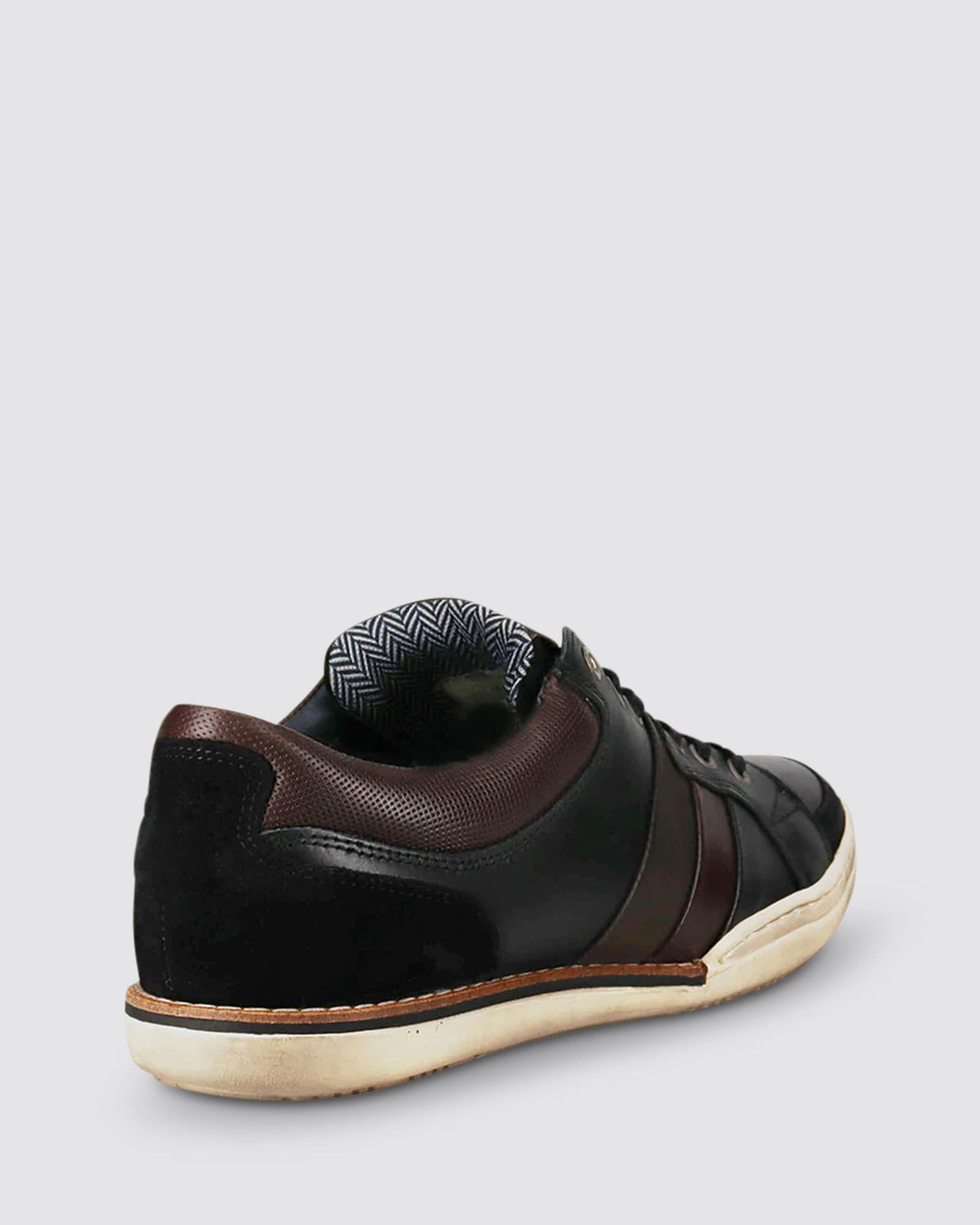 MILLER SNEAKERS BLACK LEATHER