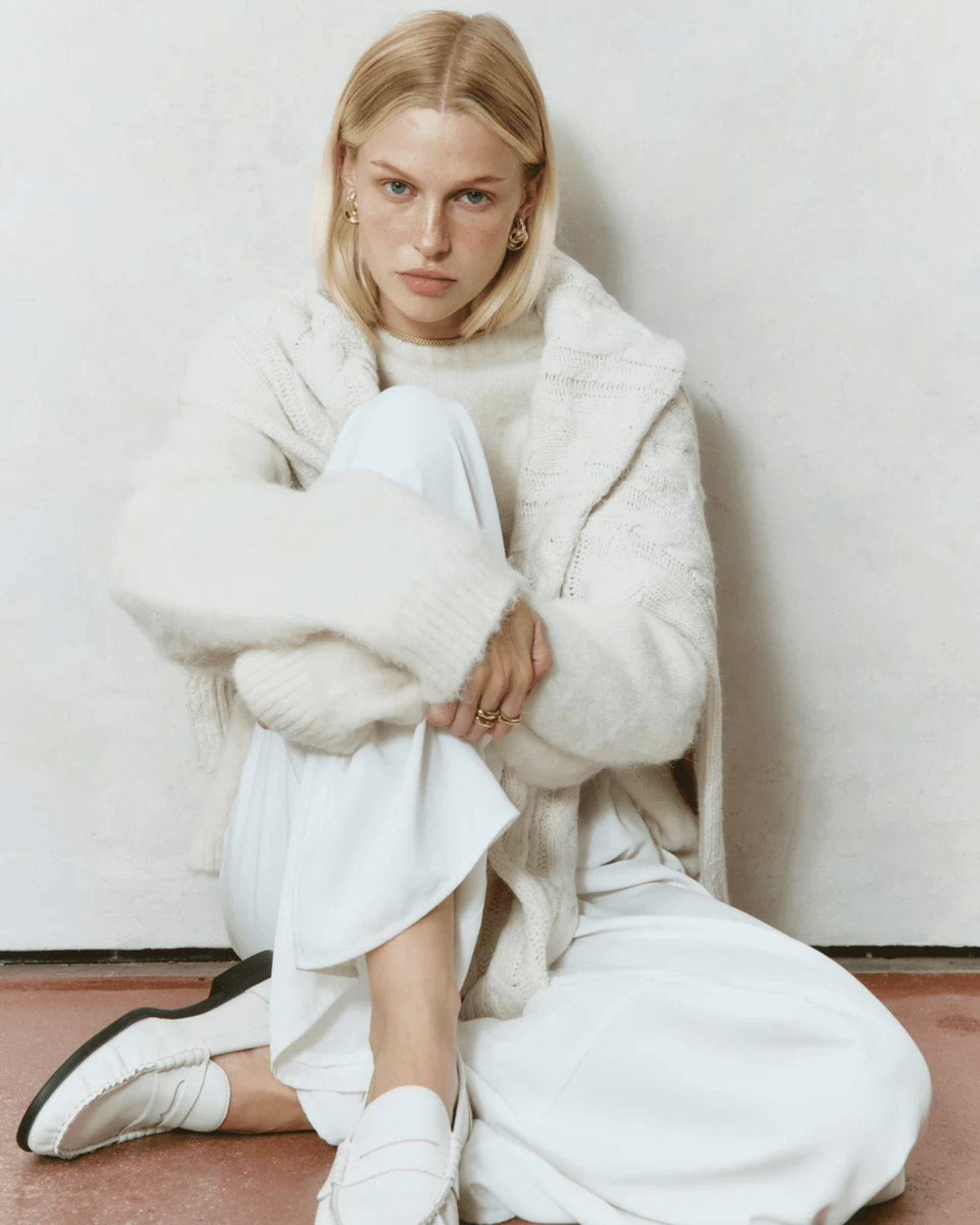 PADDY LOAFERS CHALK WHITE LEATHER