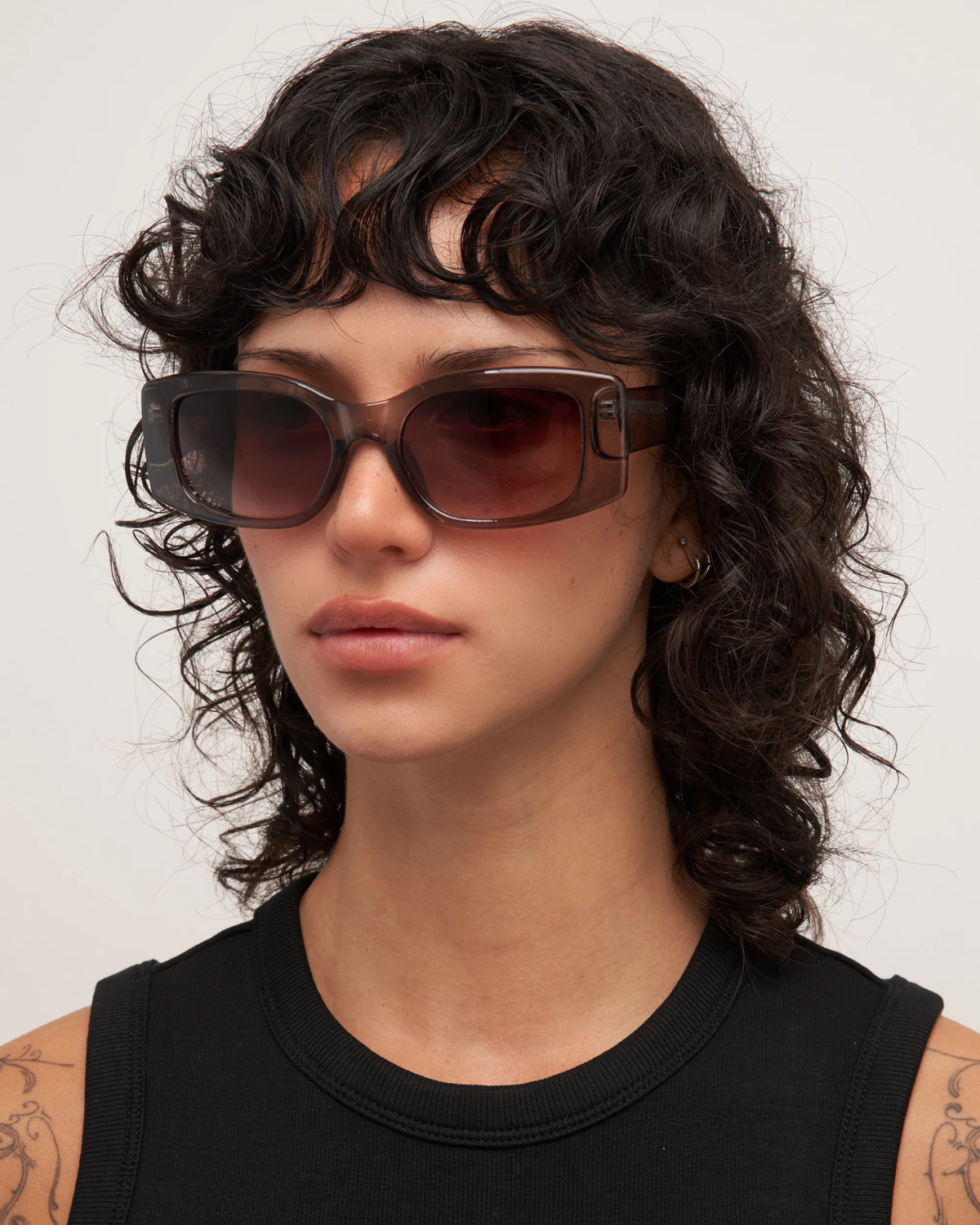 PIPER SUNGLASSES TRANS OLIVE/BROWN FADE