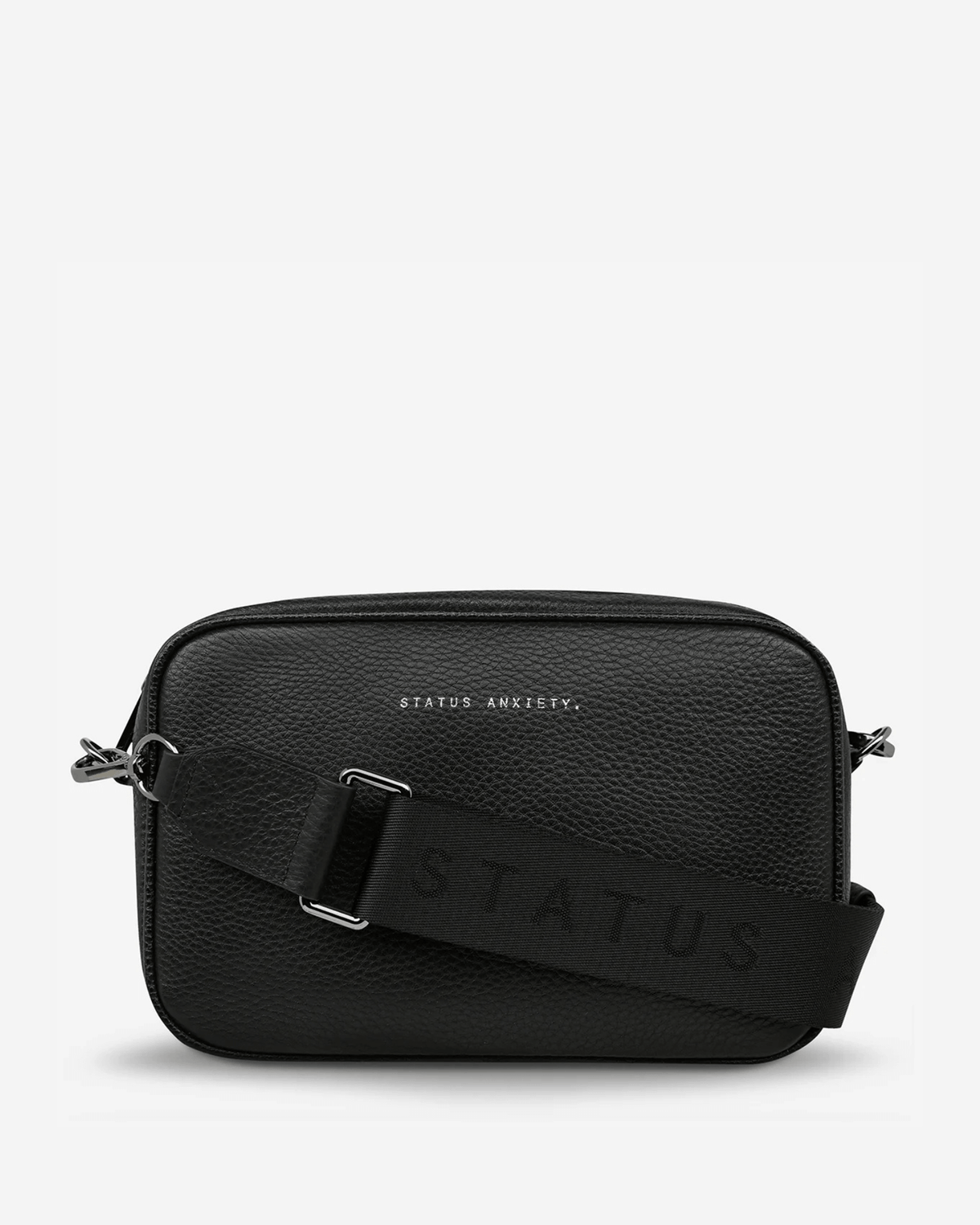 PLUNDER BAG BLACK WITH WEBBED STRAP