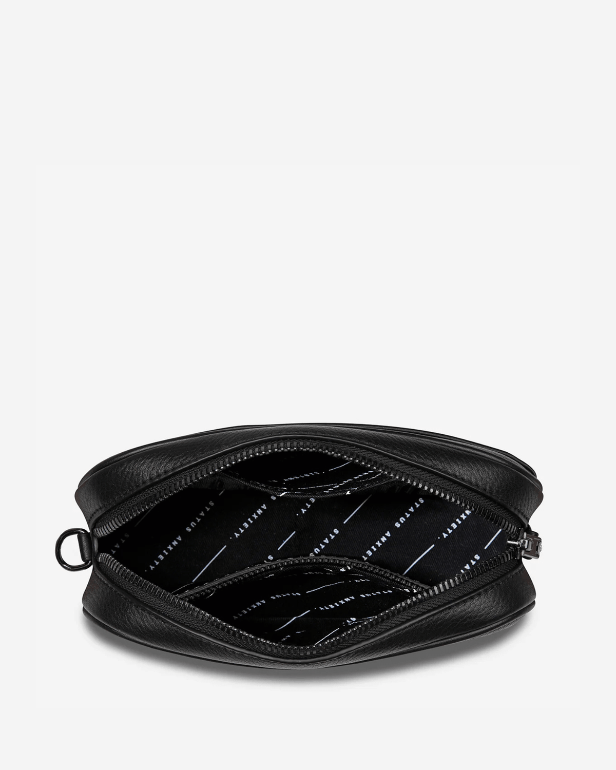 PLUNDER BAG BLACK WITH WEBBED STRAP