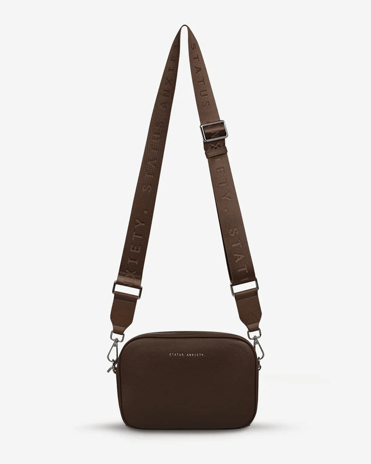 PLUNDER BAG COCOA WITH WEBBED STRAP