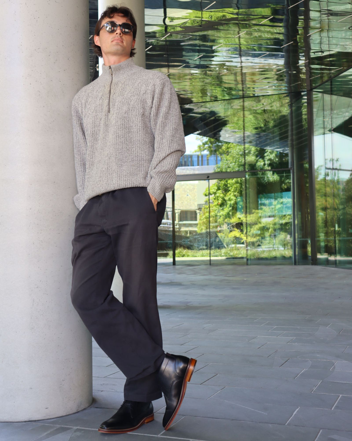 SKITTLE DRESS SHOES BLACK LEATHER