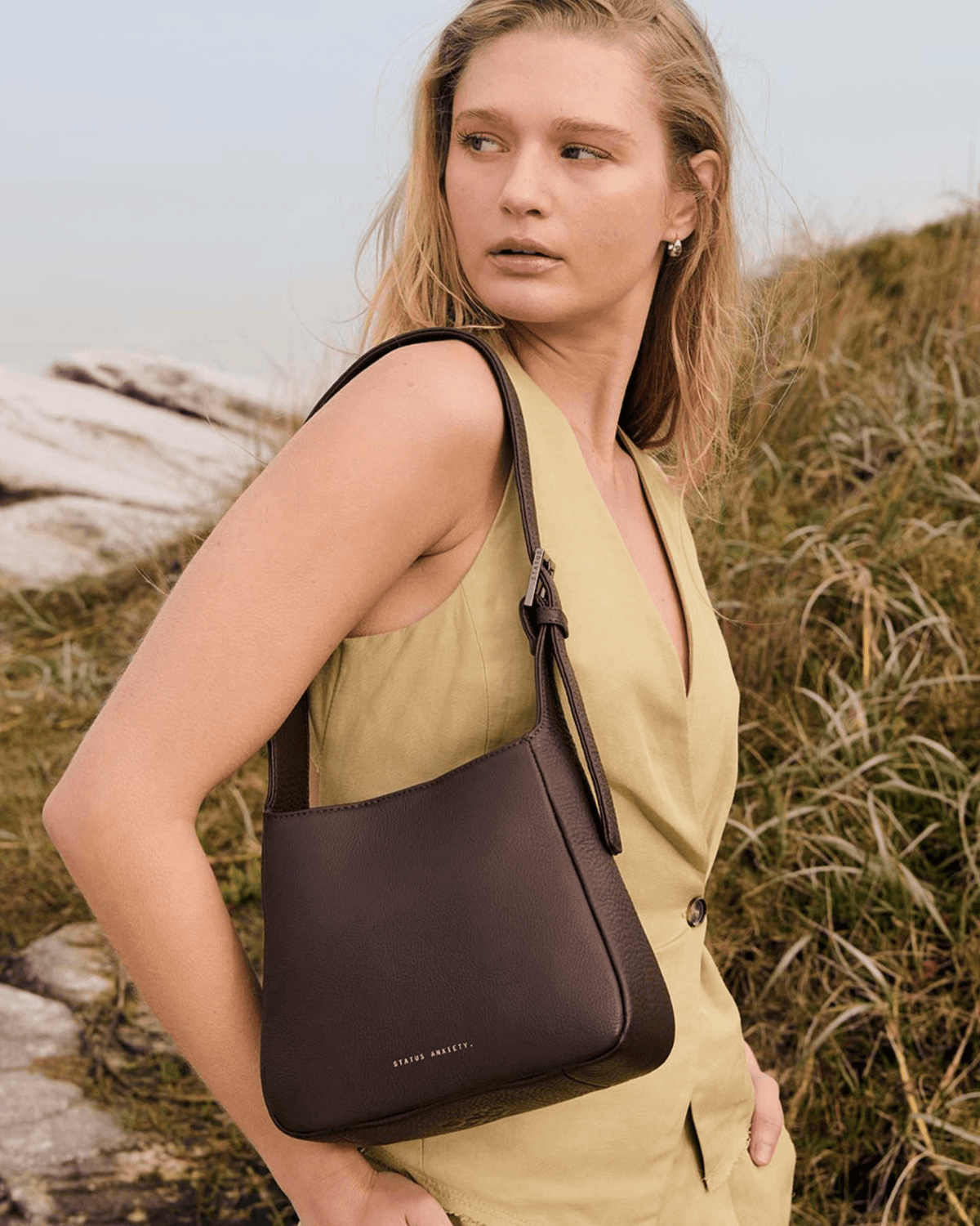 SLIPPING AWAY BAG COCOA