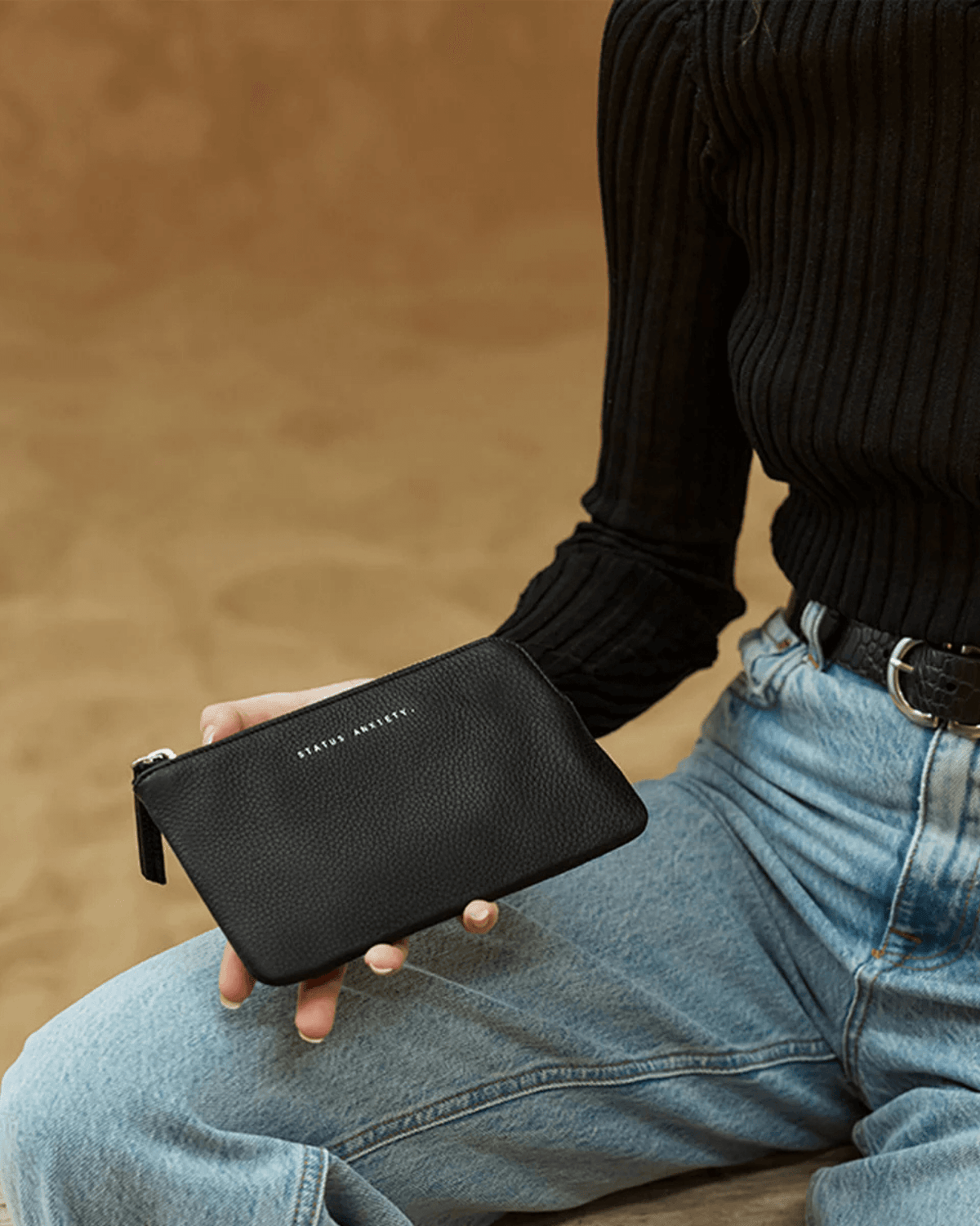 SMOKE AND MIRRORS WALLET BLACK