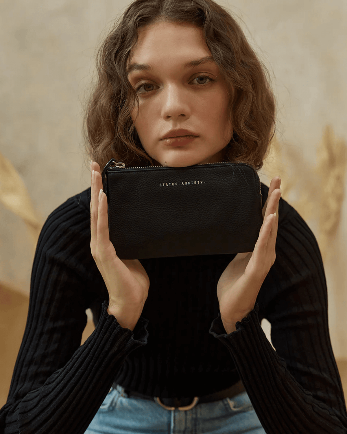 SMOKE AND MIRRORS WALLET BLACK