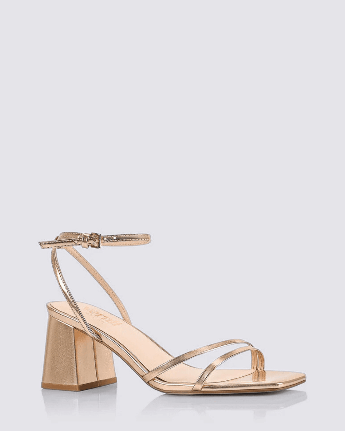 STEVIE BLOCK HEELS ROSEGOLD