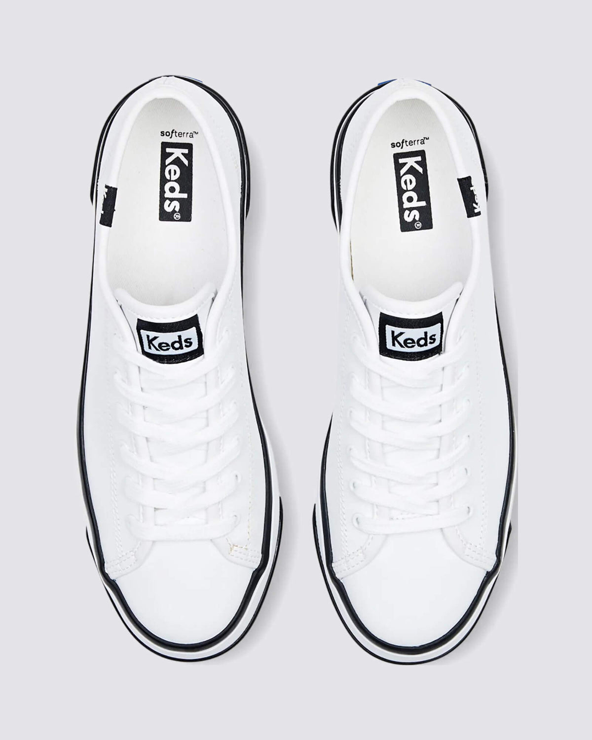 TRIPLE UP PLATFORM SNEAKERS BUMPER WHITE LEATHER