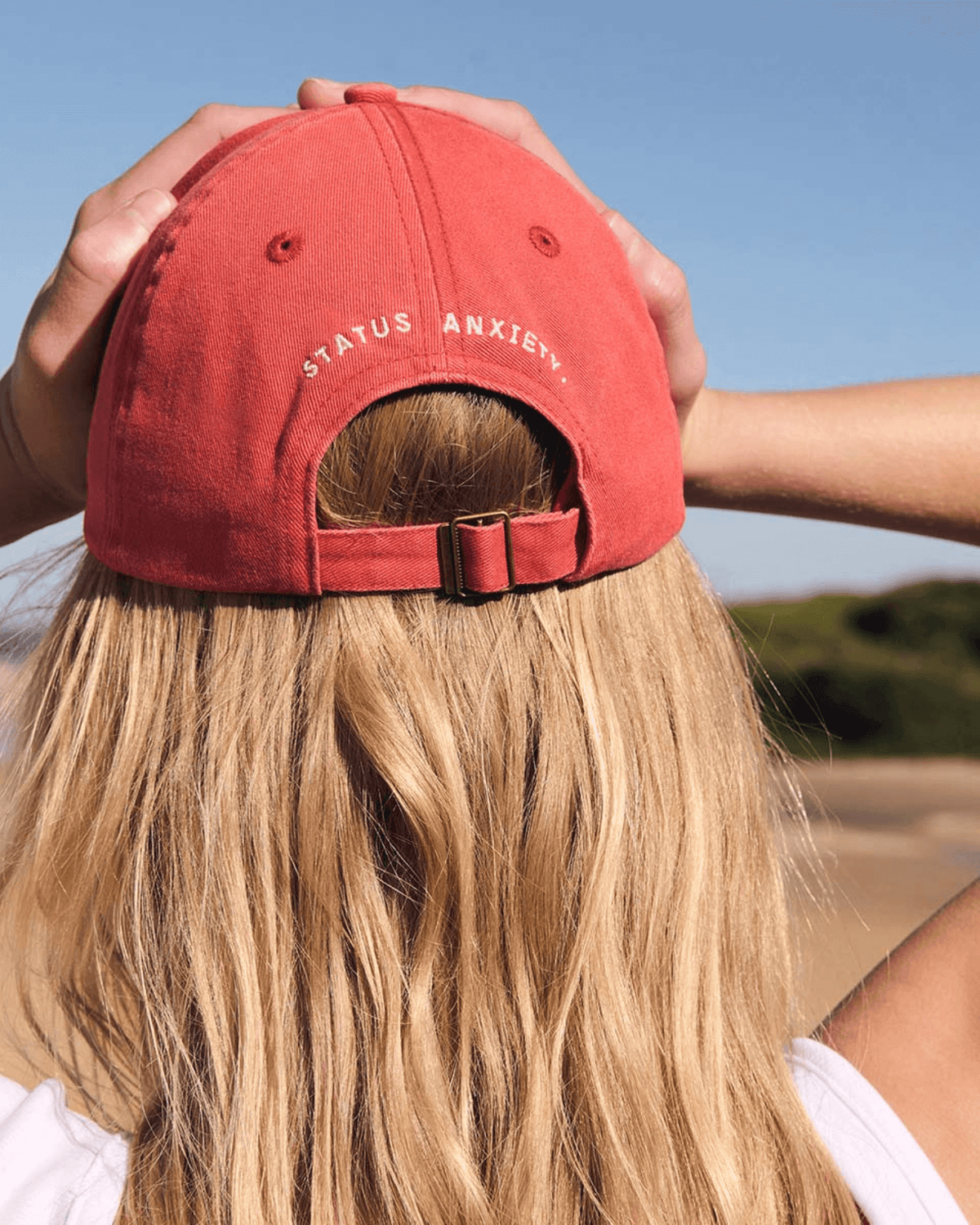 UNDER THE SUN LOGO CAP WATERMELON