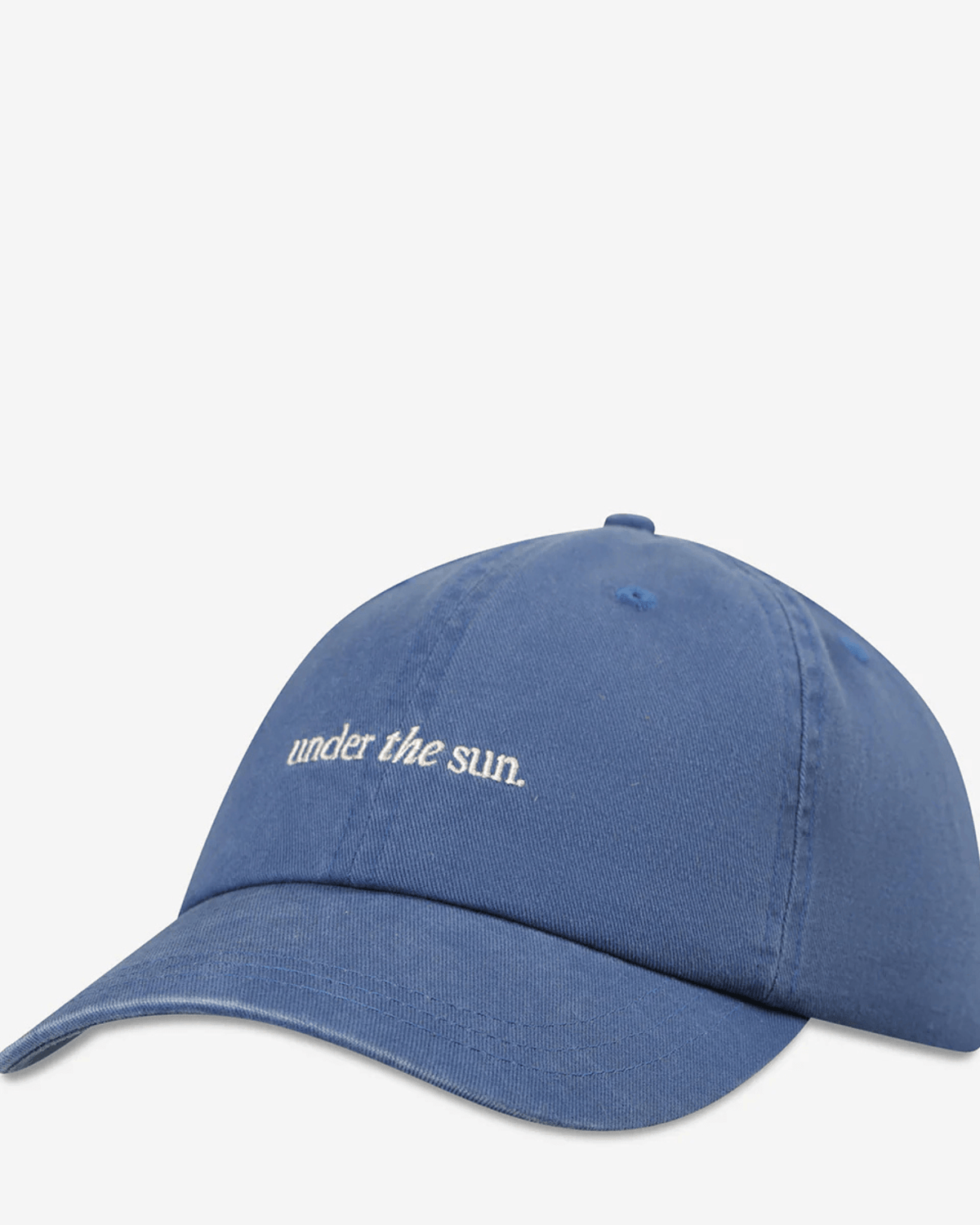 UNDER THE SUN LOGO CAP FRENCH BLUE