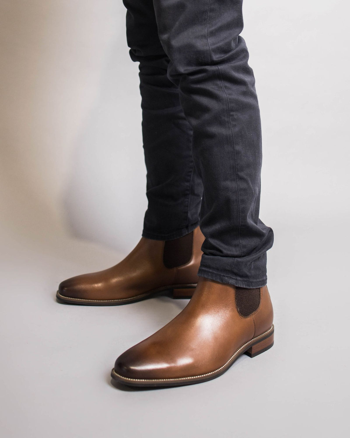 WISCONSIN CHELSEA BOOTS COGNAC LEATHER