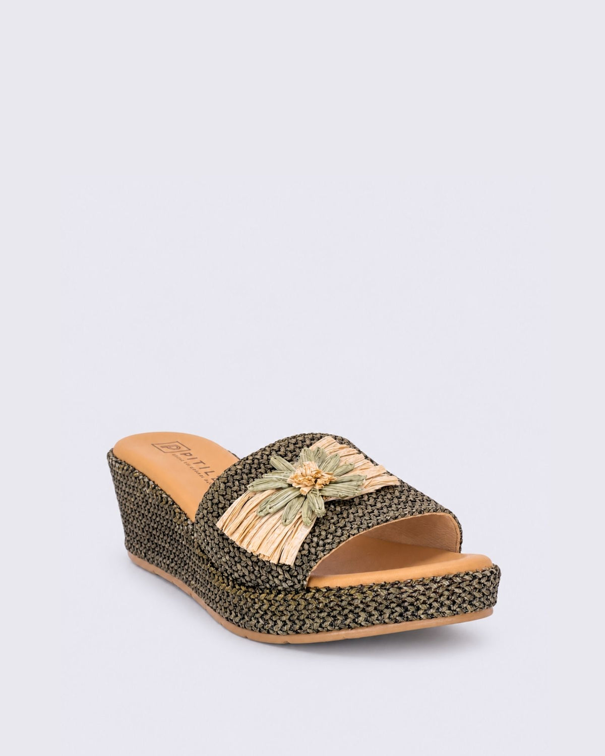 11261 WEDGE SANDALS KHAKI