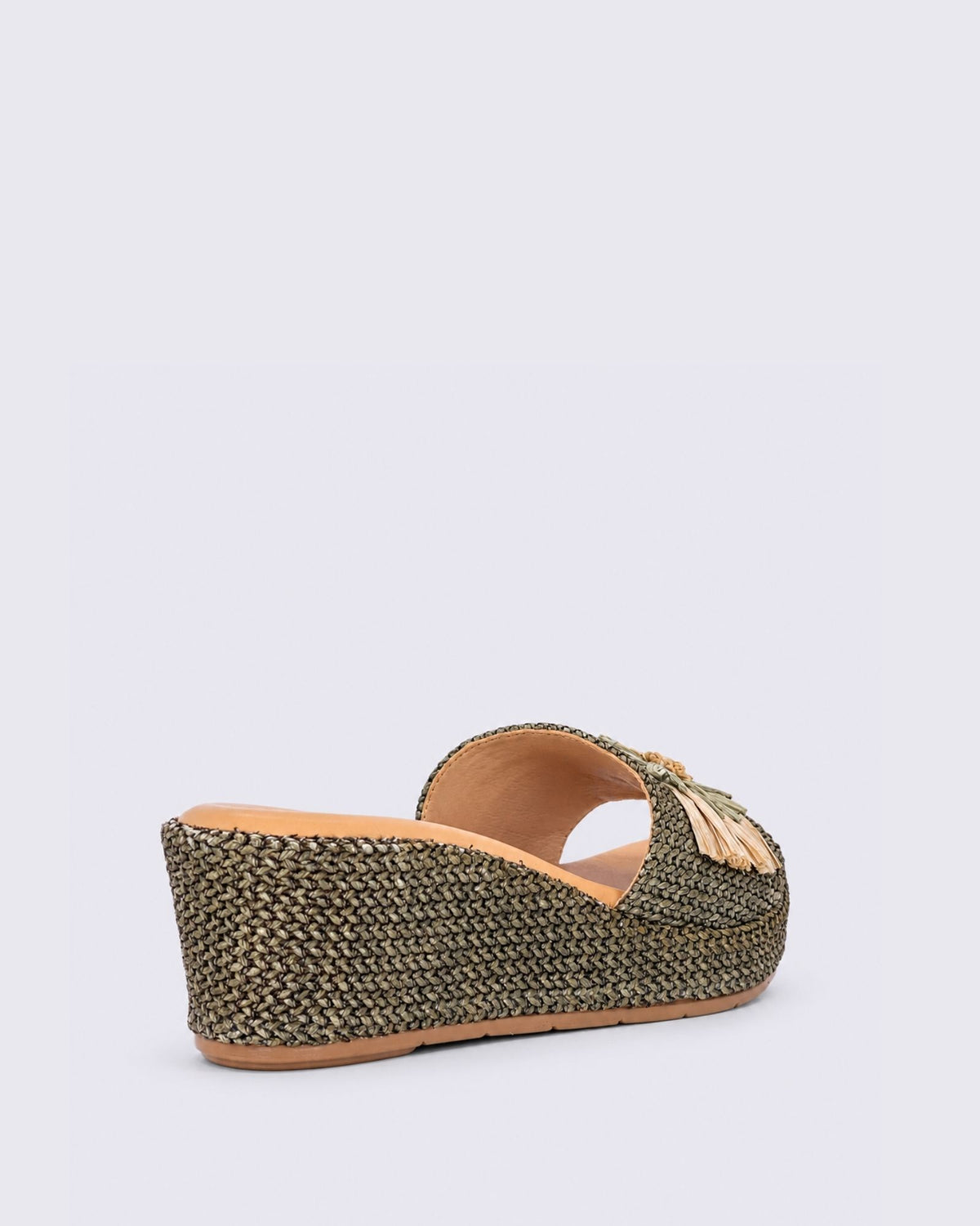 11261 WEDGE SANDALS KHAKI